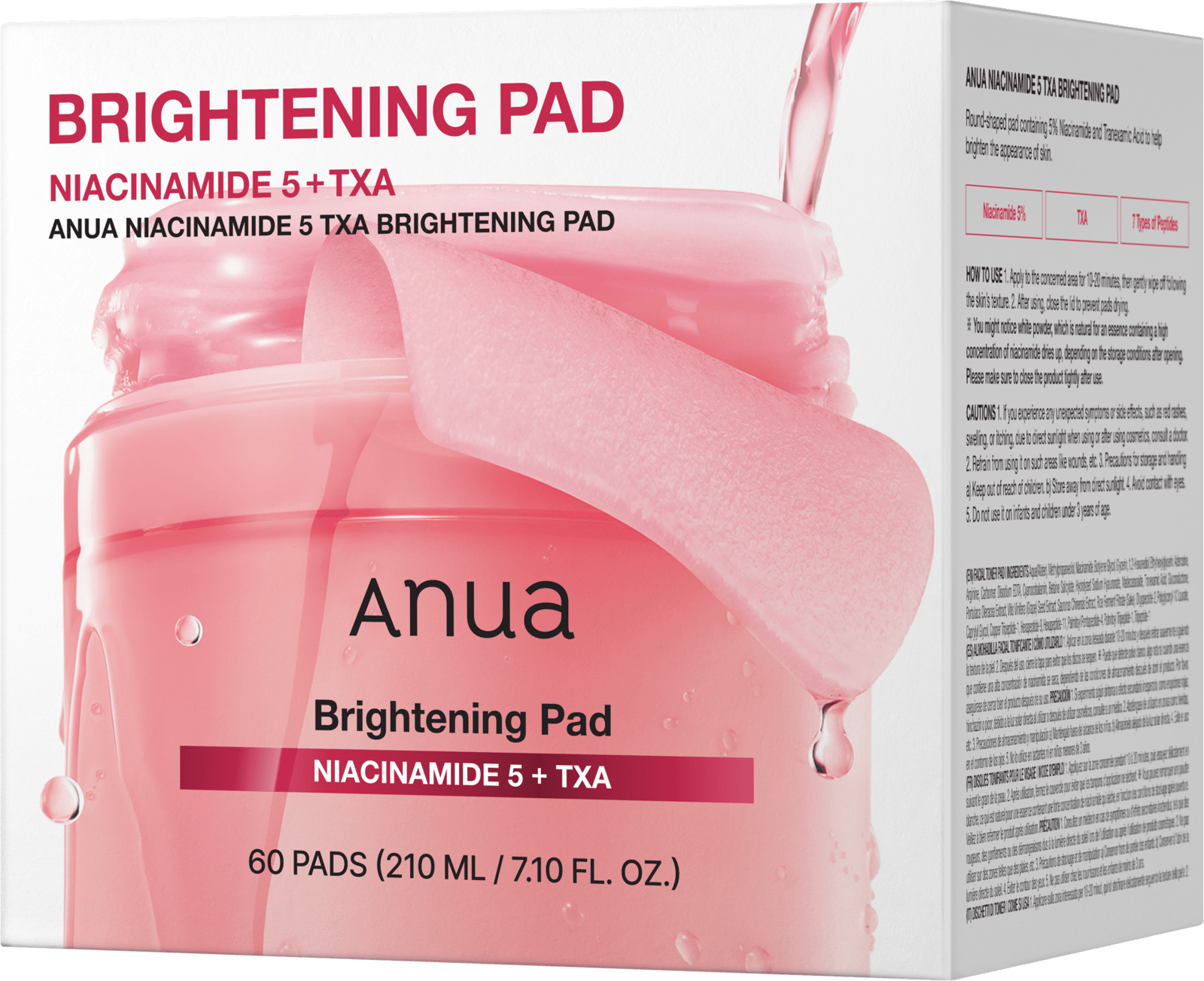 Anua Niacinamide 5 TXA Brightening Pad 90 st