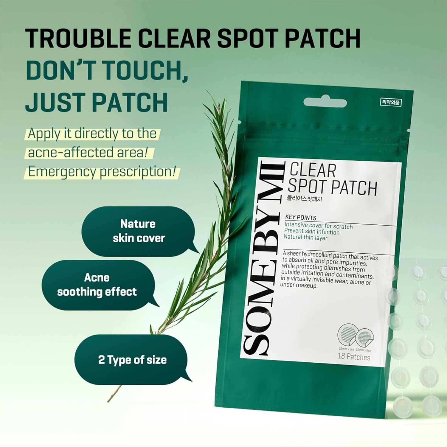 Some By Mi Clear Spot Patch 18 st