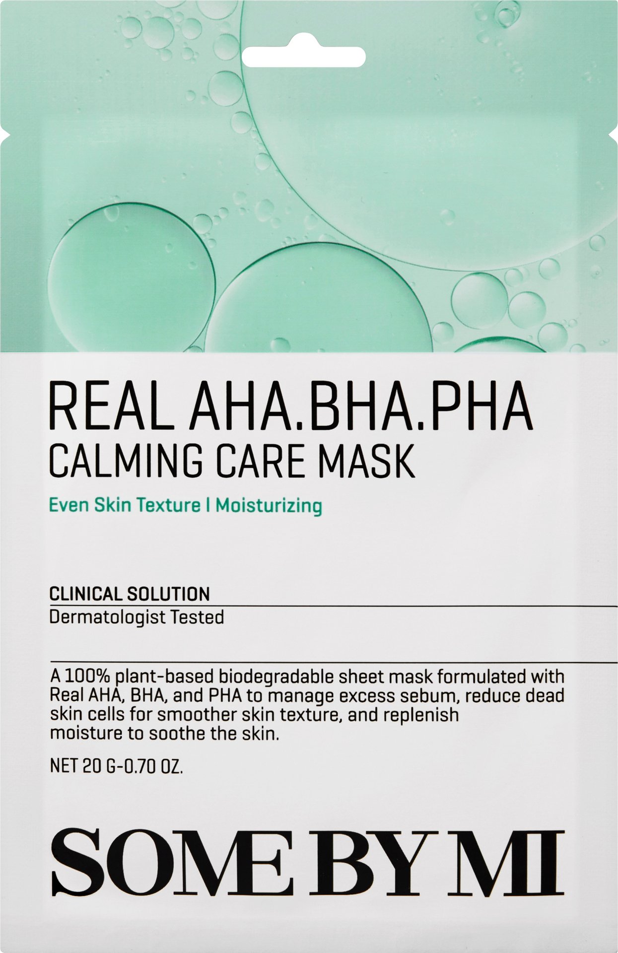 SOME BY MI Real AHA-BHA-PHA Calming Care Mask 20g