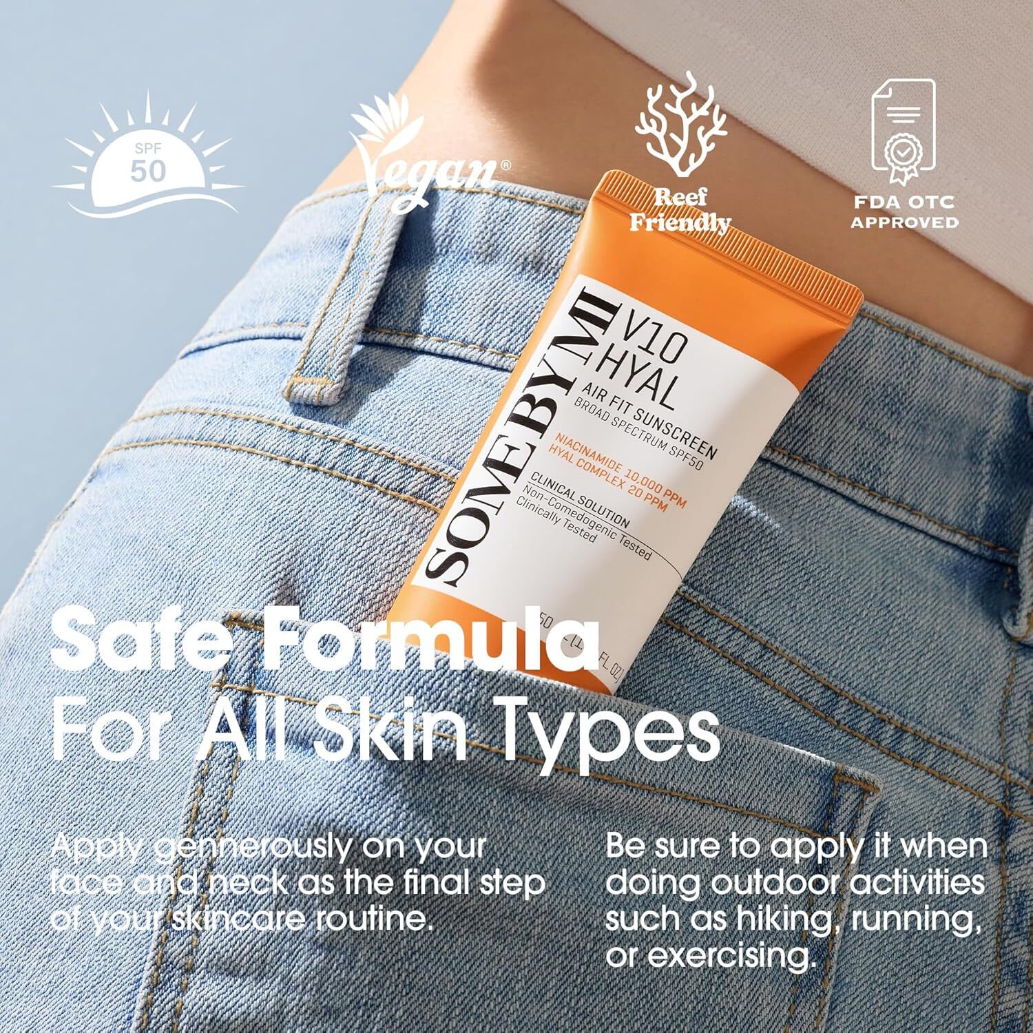 Some By Mi V10 Hyal Airfit SPF50 Sun Screen 50 ml