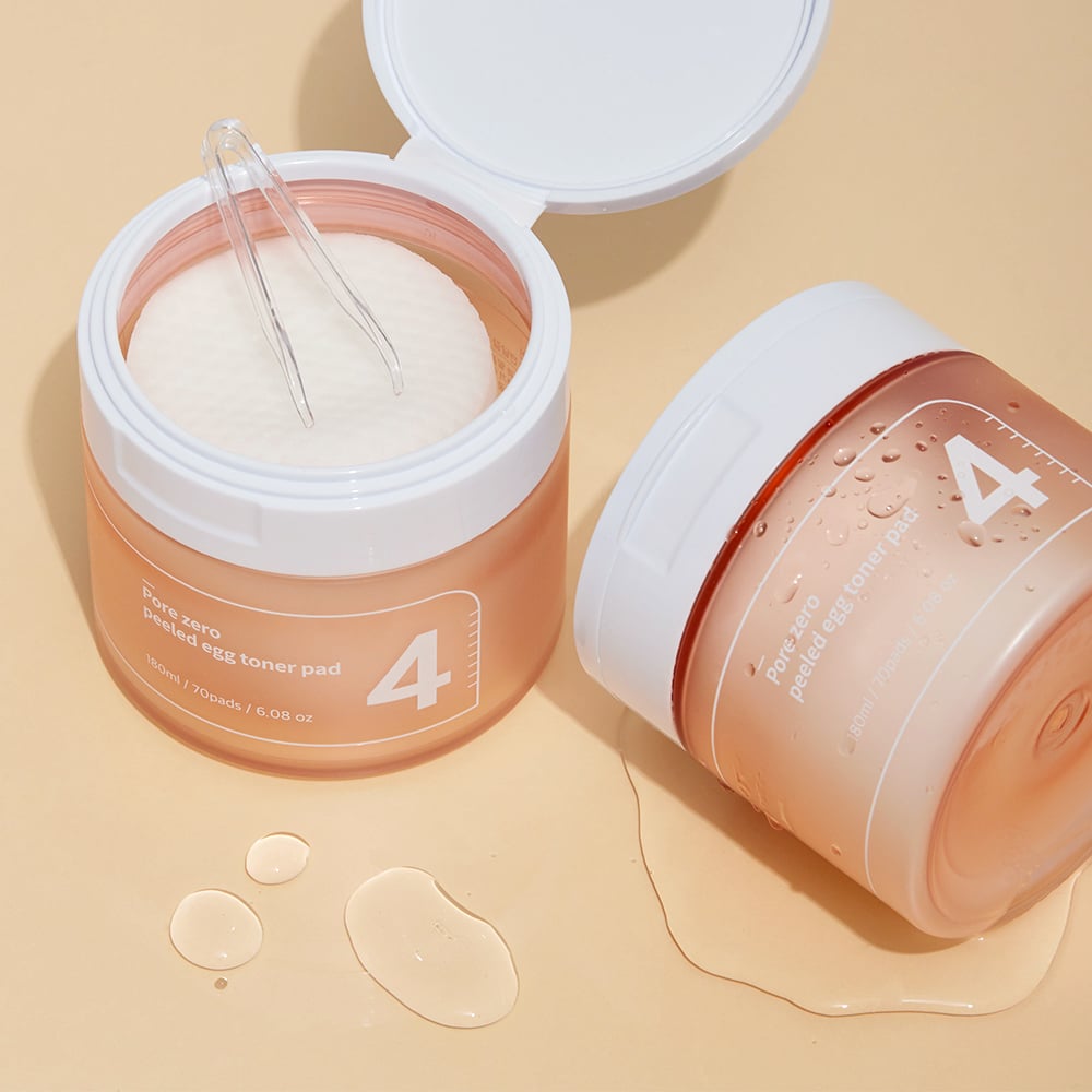 Numbuzin No.4 Pore Zero Peeled Egg Toner Pad 70 pads