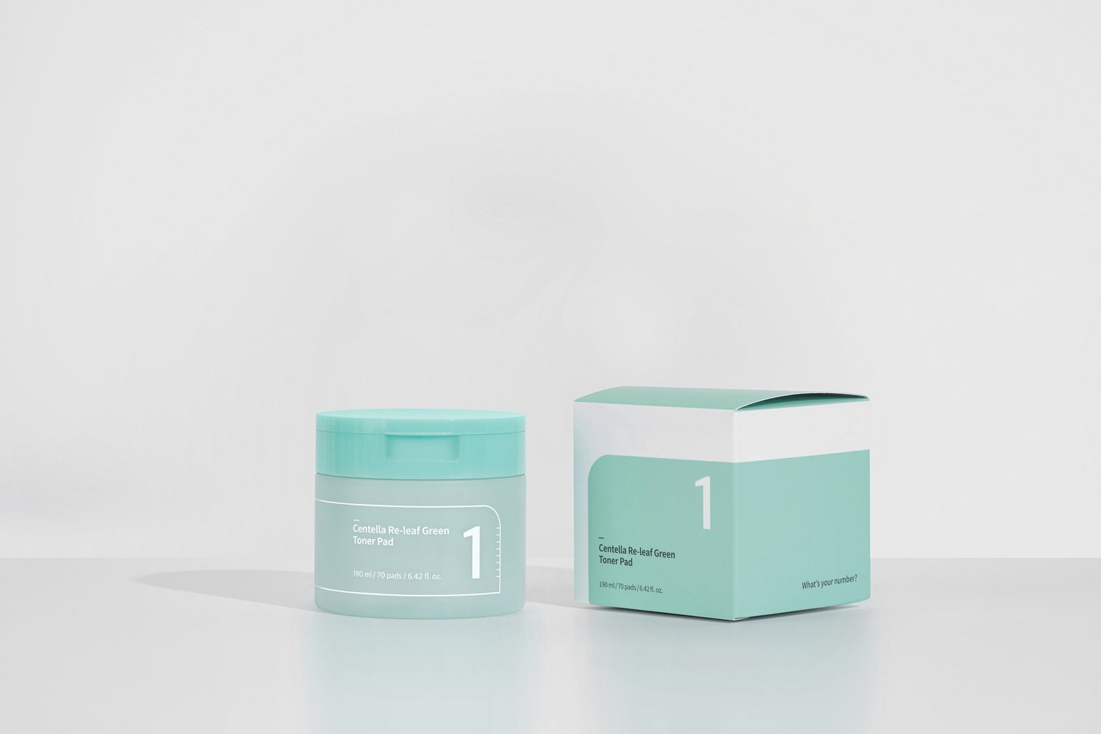 Numbuzin No.1 Centella Re-Leaf Green Toner Pad 70pads