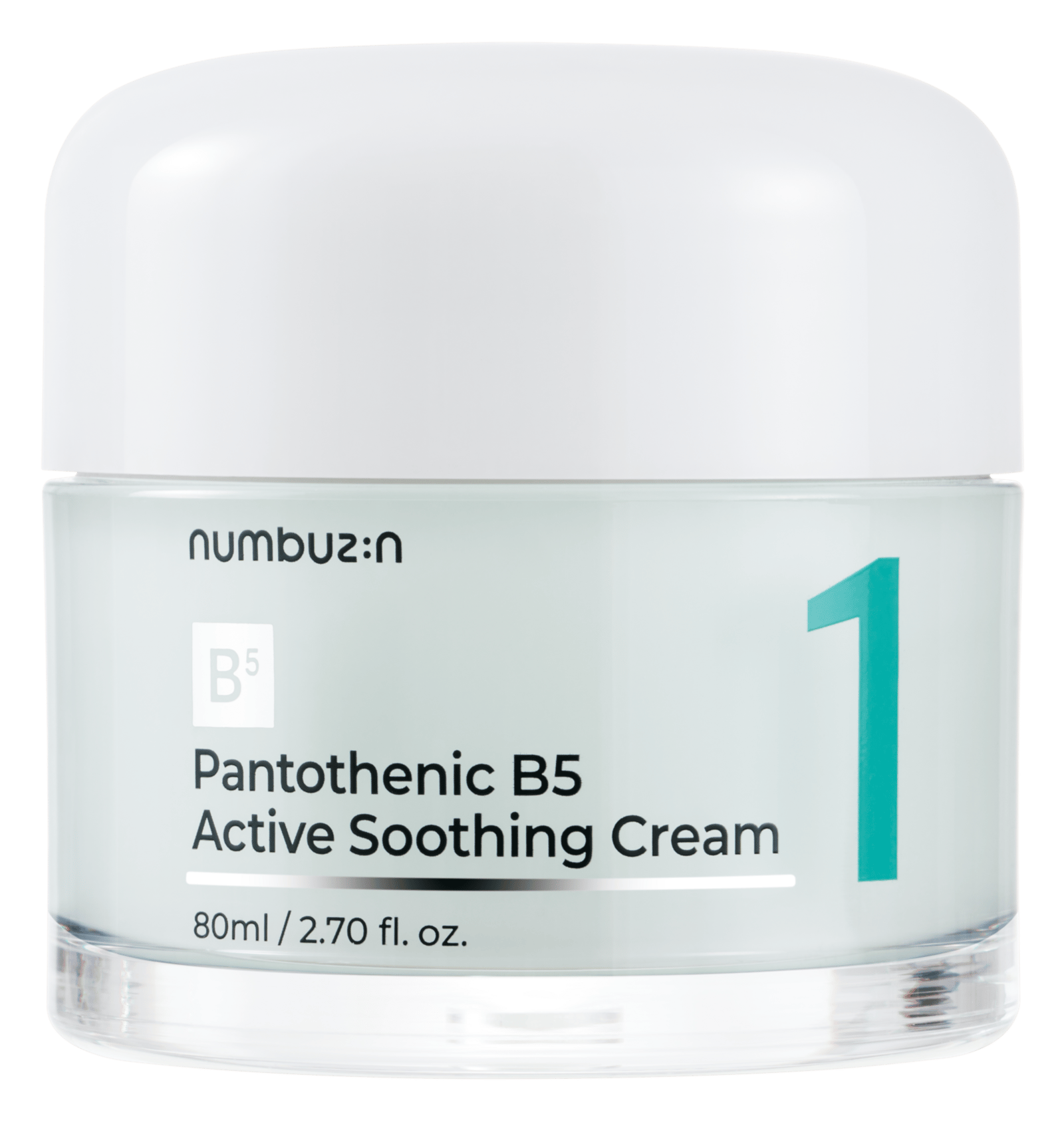 Numbuzin No.1 Pantothenic B5 Active Soothing Cream 80 ml