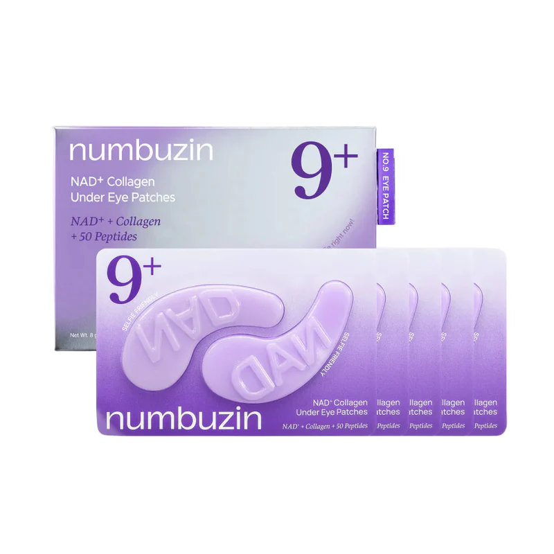 Numbuzin No.9 NAD Collagen Under Eye Patches 5 par
