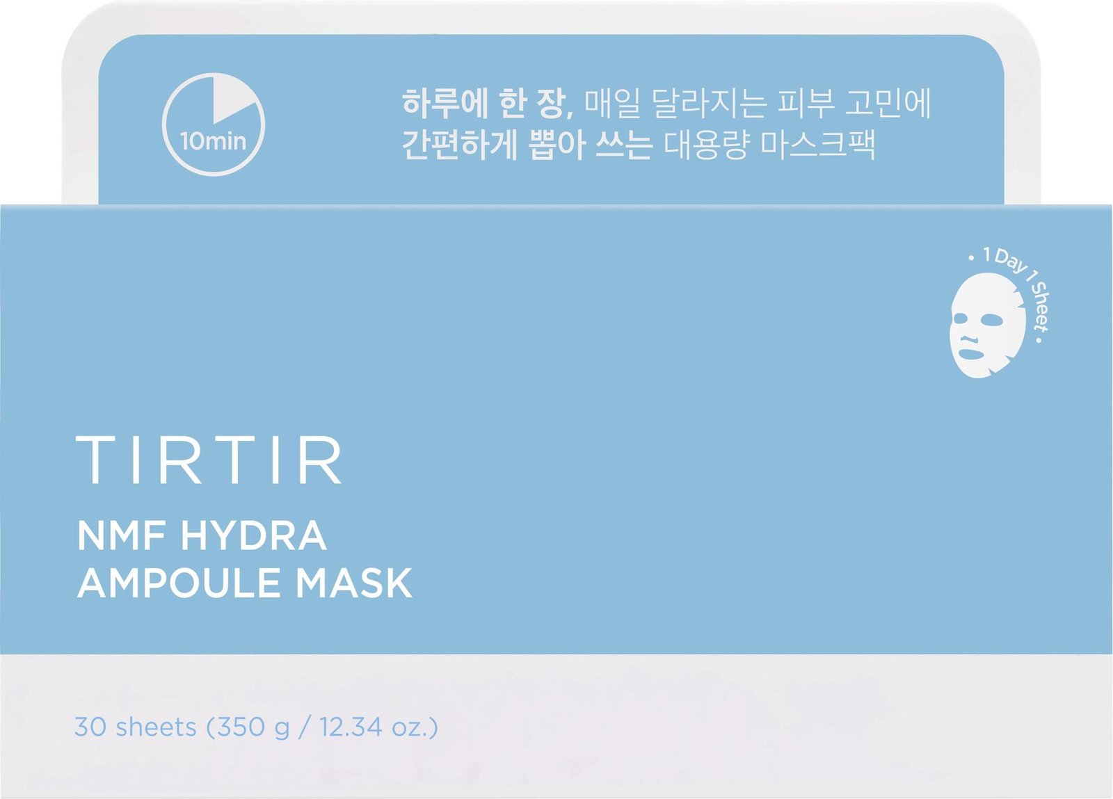 TIRTIR Nmf Hydro Ampoule Mask 350 g