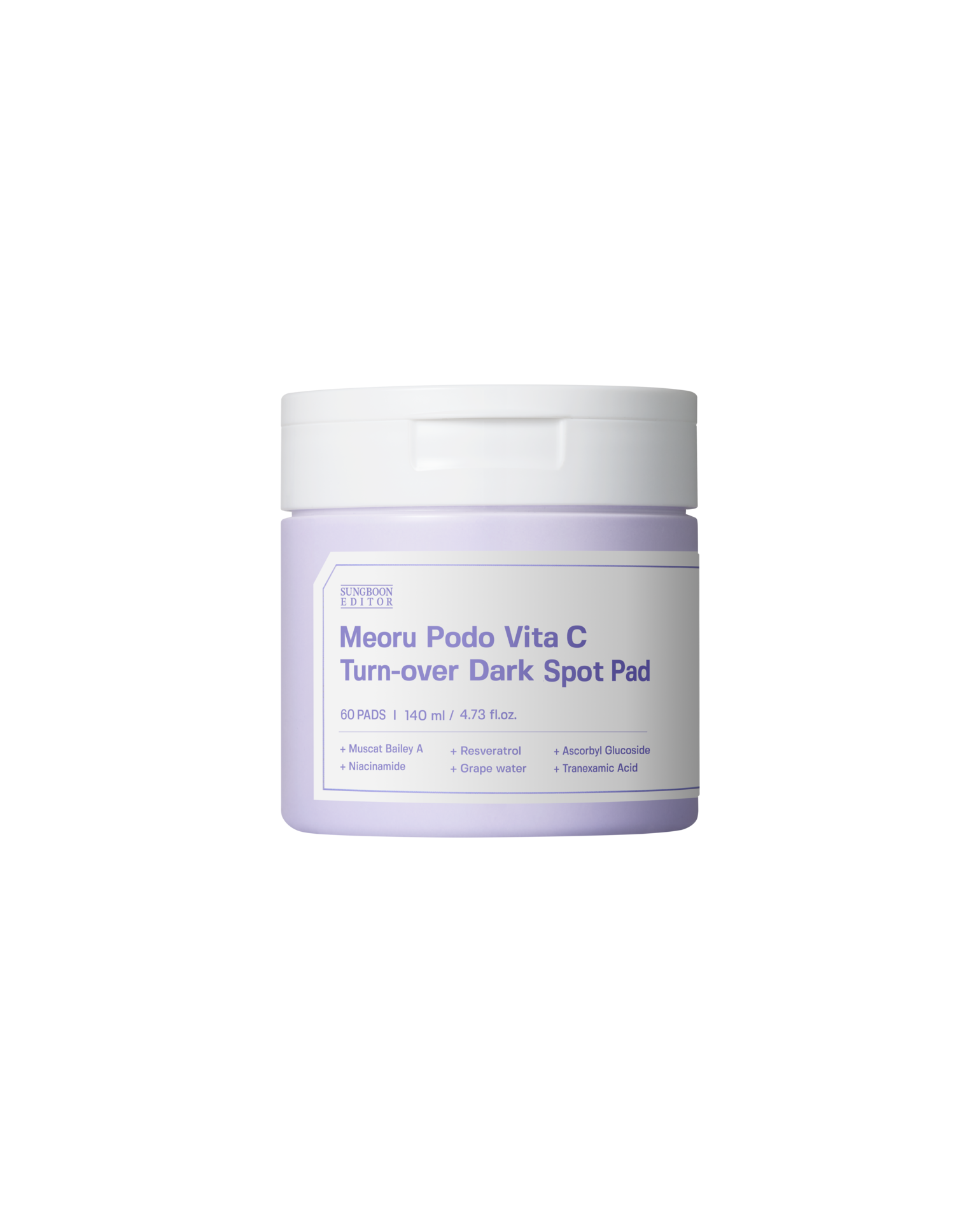 Sungboon Editor Meoru Podo Vita C Turn-over Dark Spot Pad 140 ml 60st