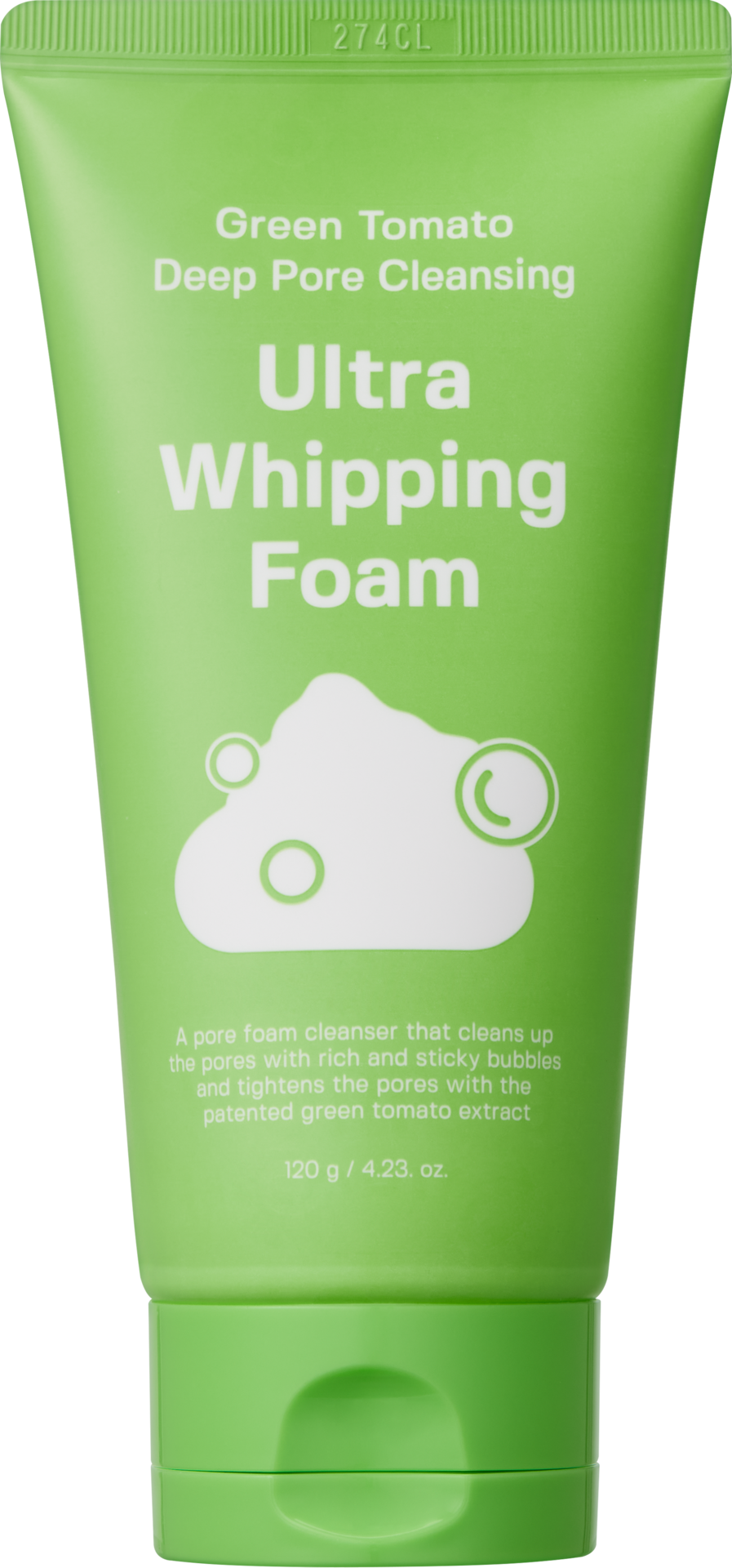 Sungboon Editor Green Tomato Deep Pore Cleansing Ultra Whipping Foam 120 g