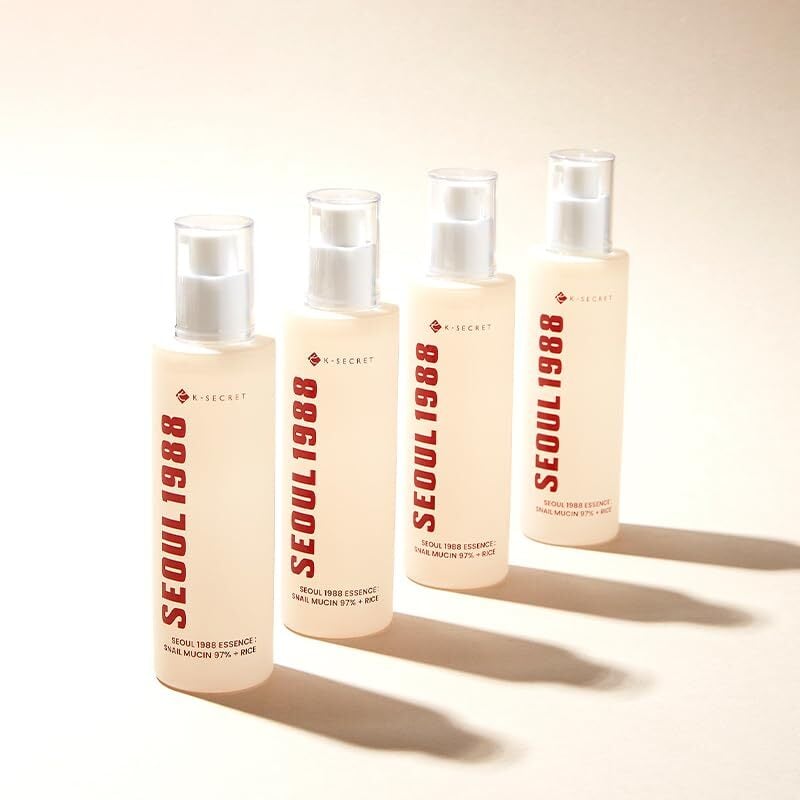 K-Secret SEOUL 1988 Essence : Snail Mucin 97% + Rice 100 ml