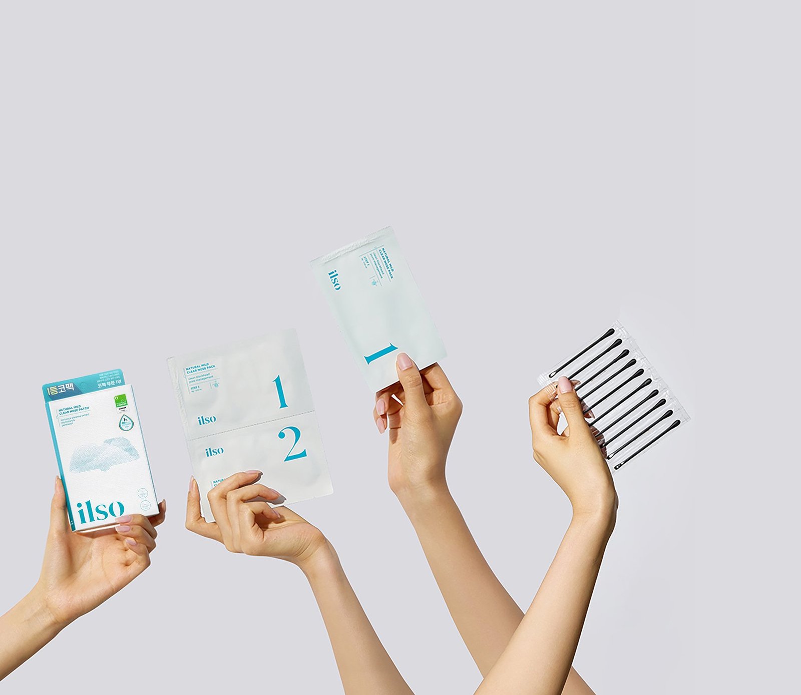 ilso Natural Mild Clear Nose Pack 5 st