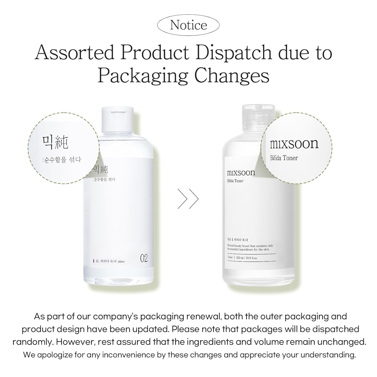 Mixsoon Bifida Toner 300ml