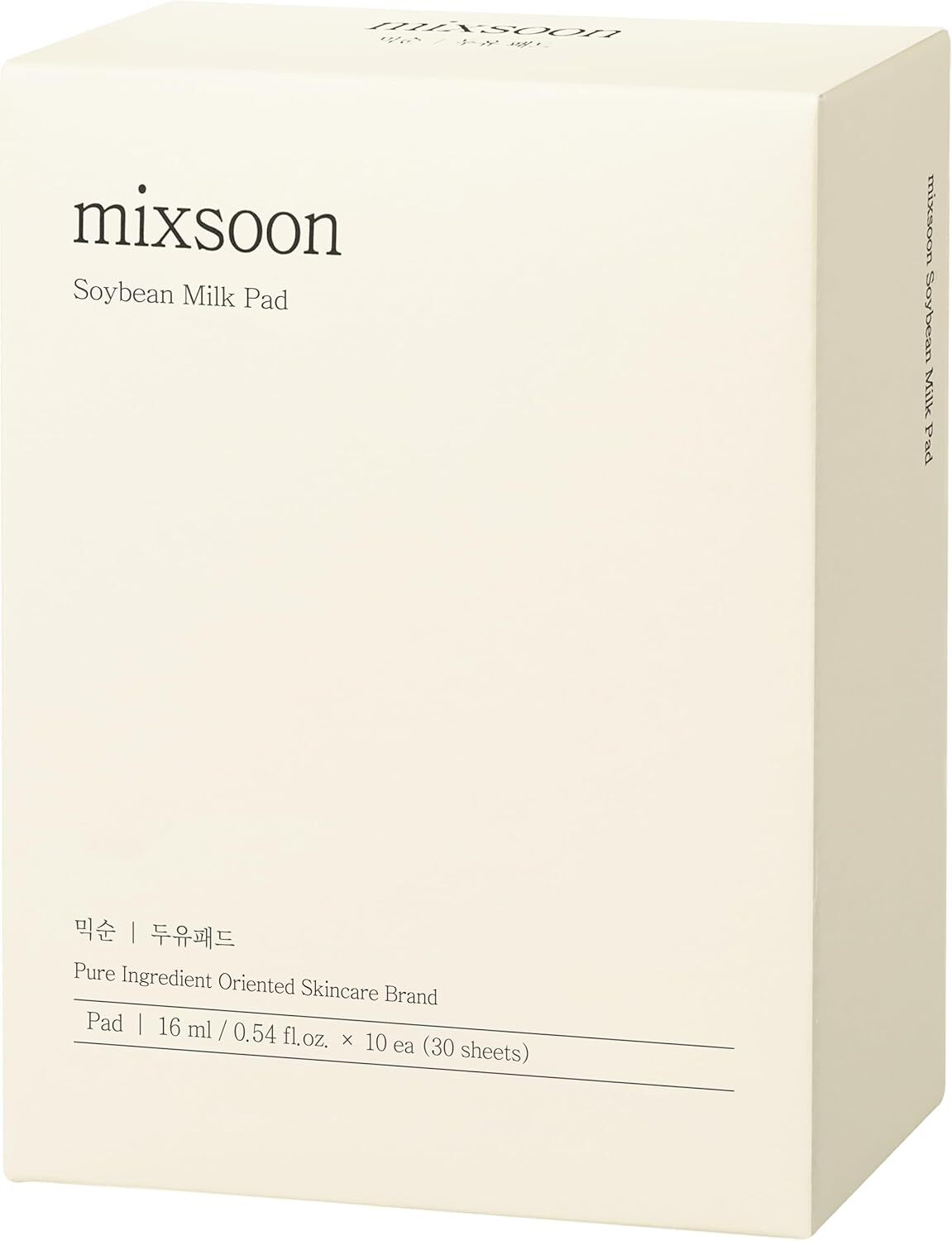 Mixsoon Soybean Milk Pad 10 x 3 st