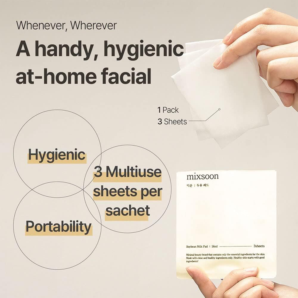 Mixsoon Soybean Milk Pad 10 x 3 st