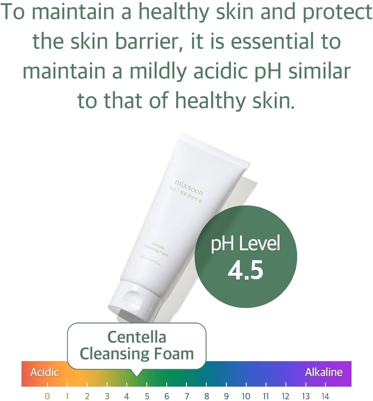 Mixsoon Centella Cleansing Foam 150ml