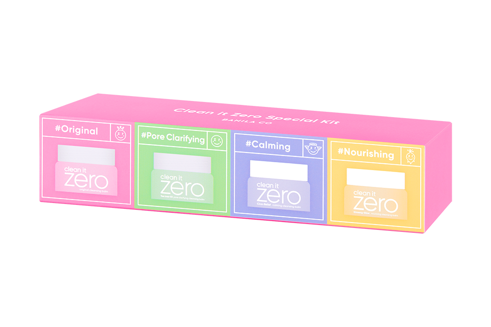 BANILA CO Clean it Zero Cleansing Balm Miniature Set 4 x 7 ml