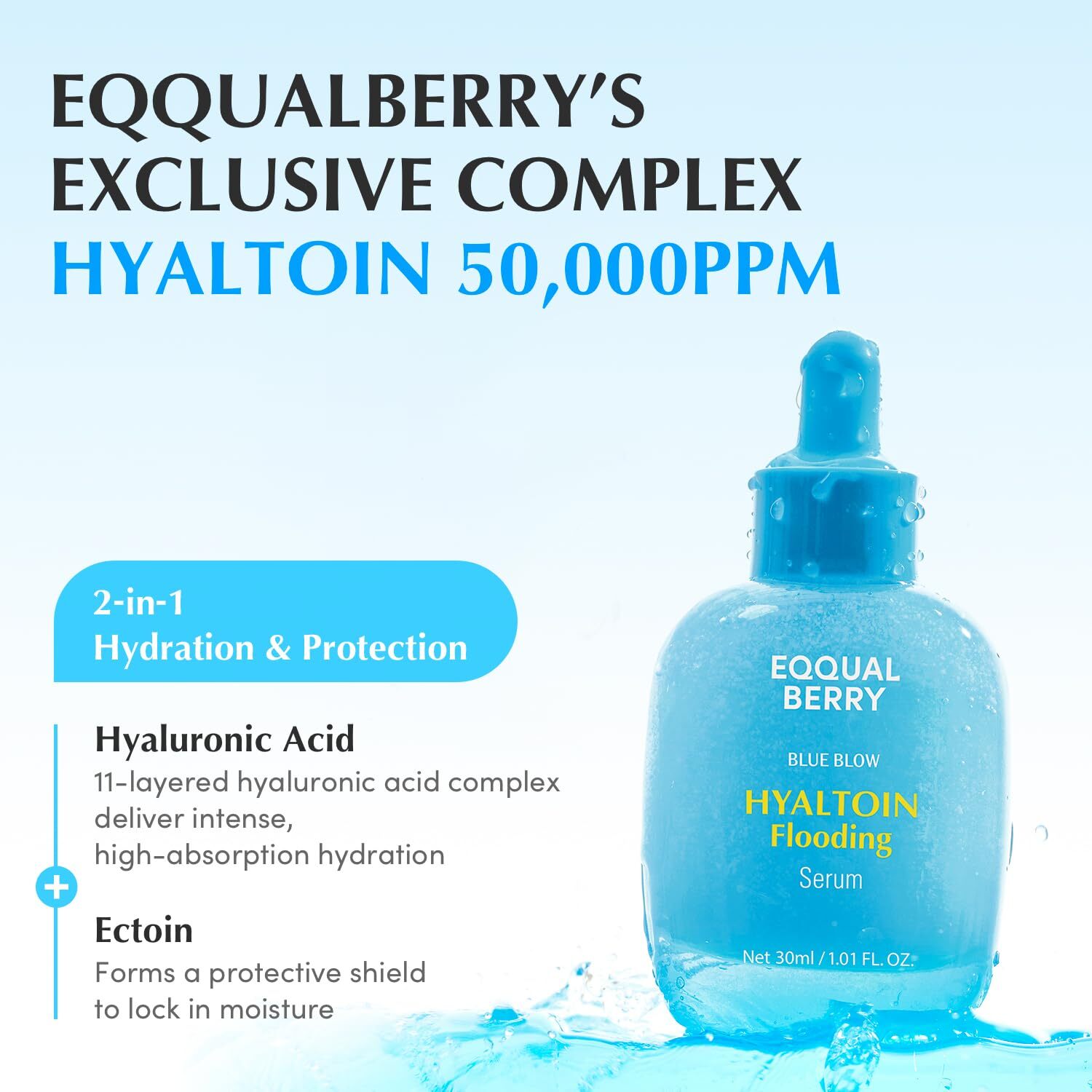 EQQUALBERRY Hyal Toin Flooding Serum 30 ml
