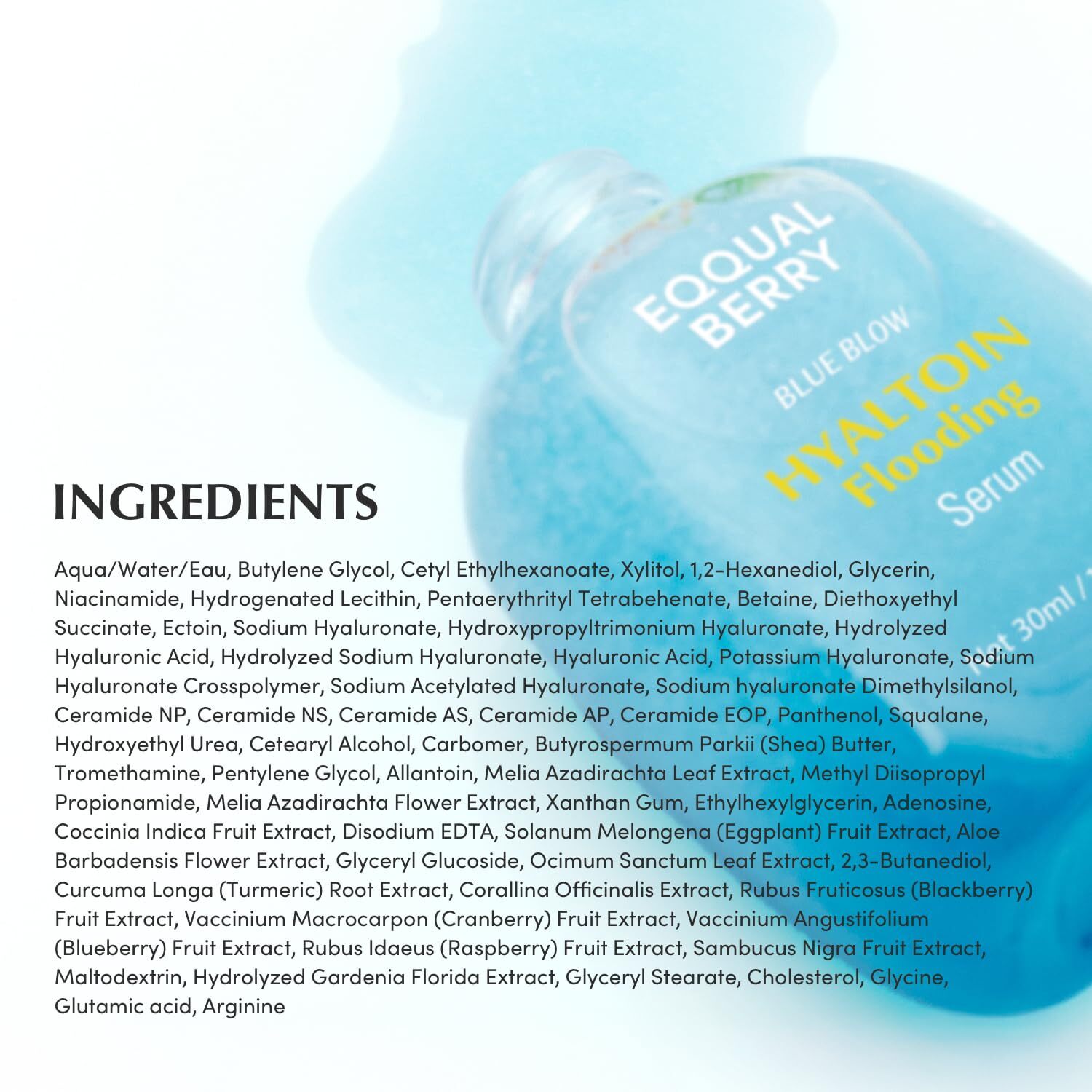 EQQUALBERRY Hyal Toin Flooding Serum 30 ml