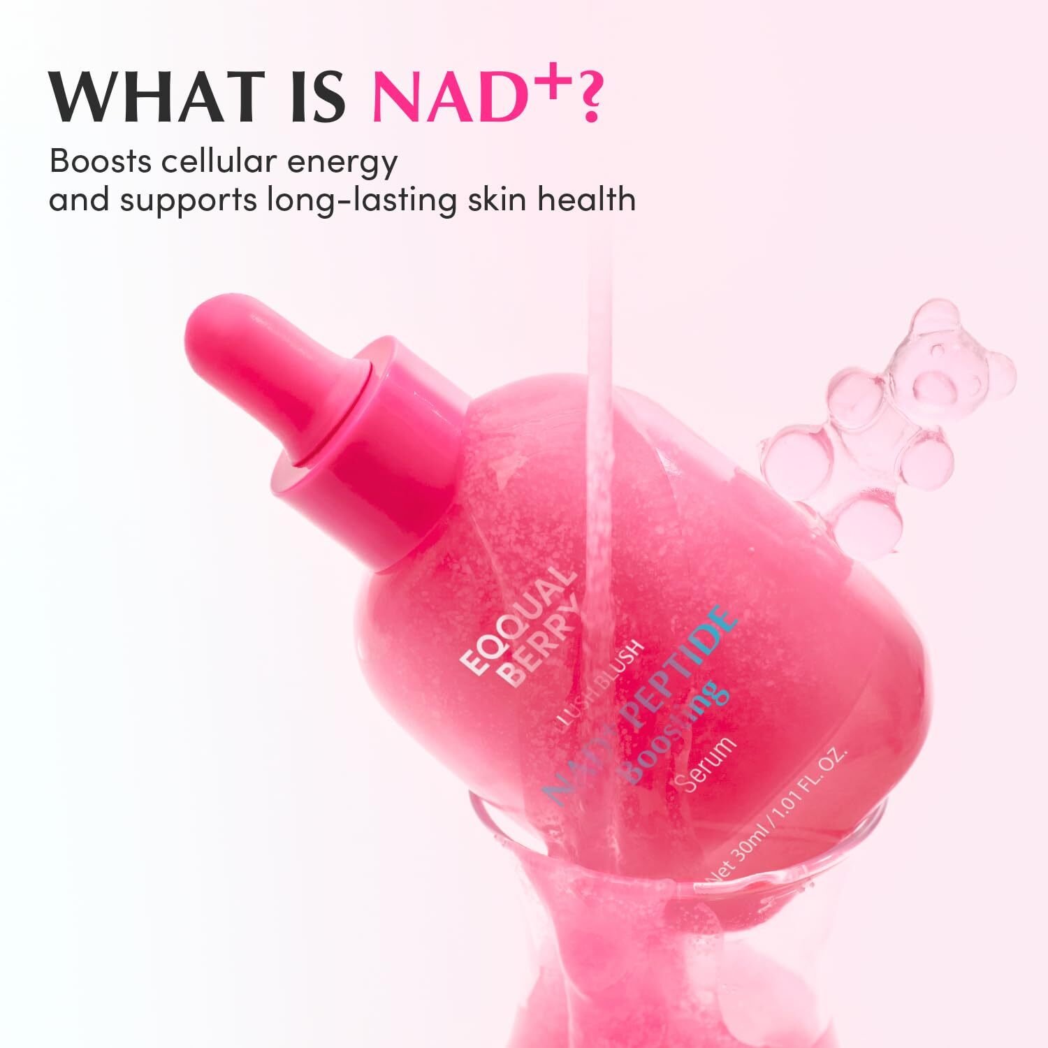 EQQUALBERRY NAD+ Peptide Boosting Serum 30 ml