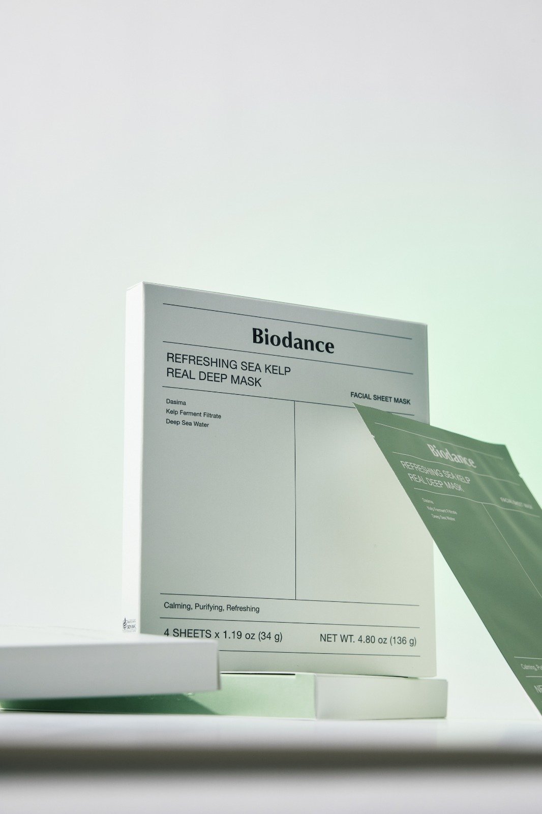 Biodance Refreshing Sea Kelp Real Deep Mask 4-pack