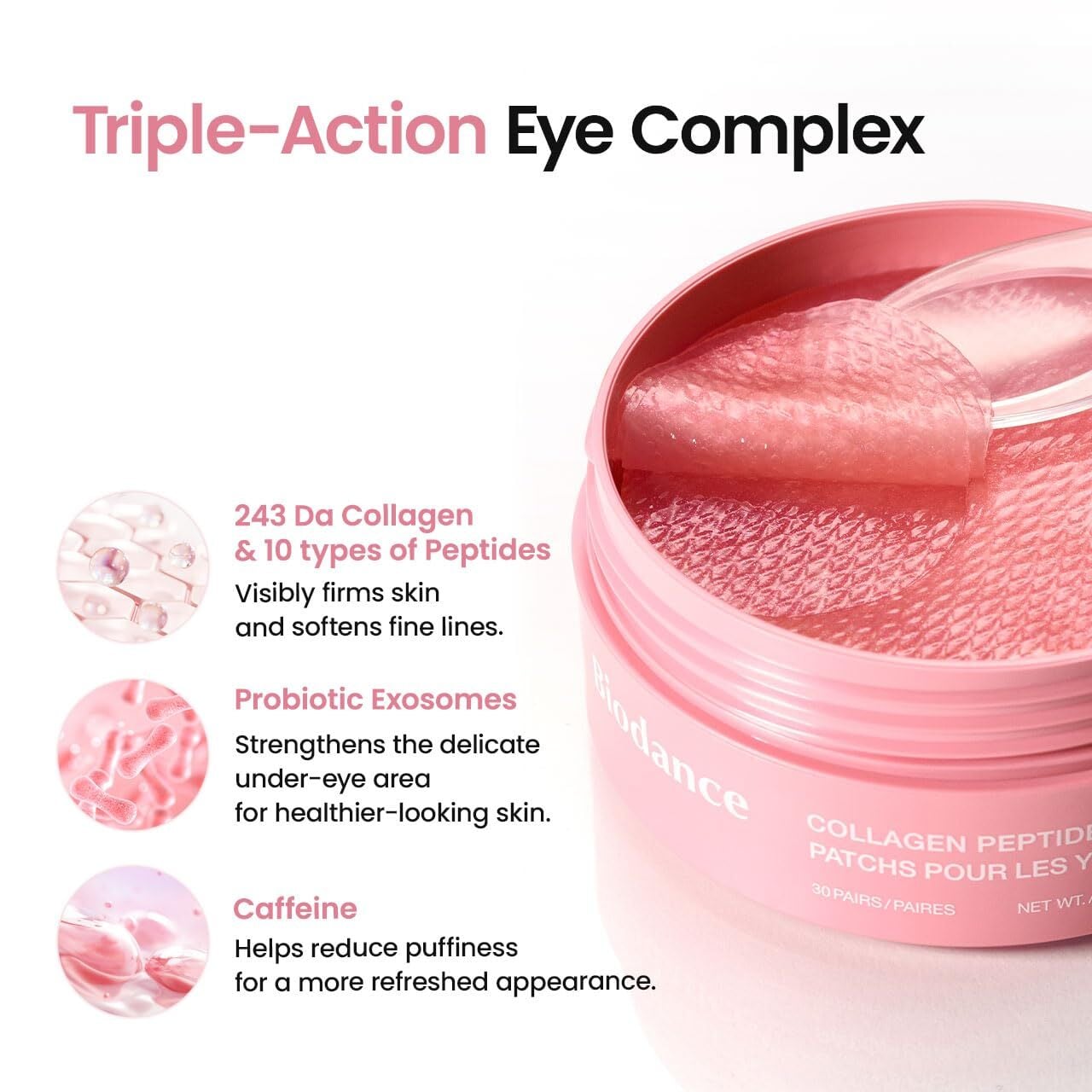 Biodance Collagen Peptide Eye Patches 60 st