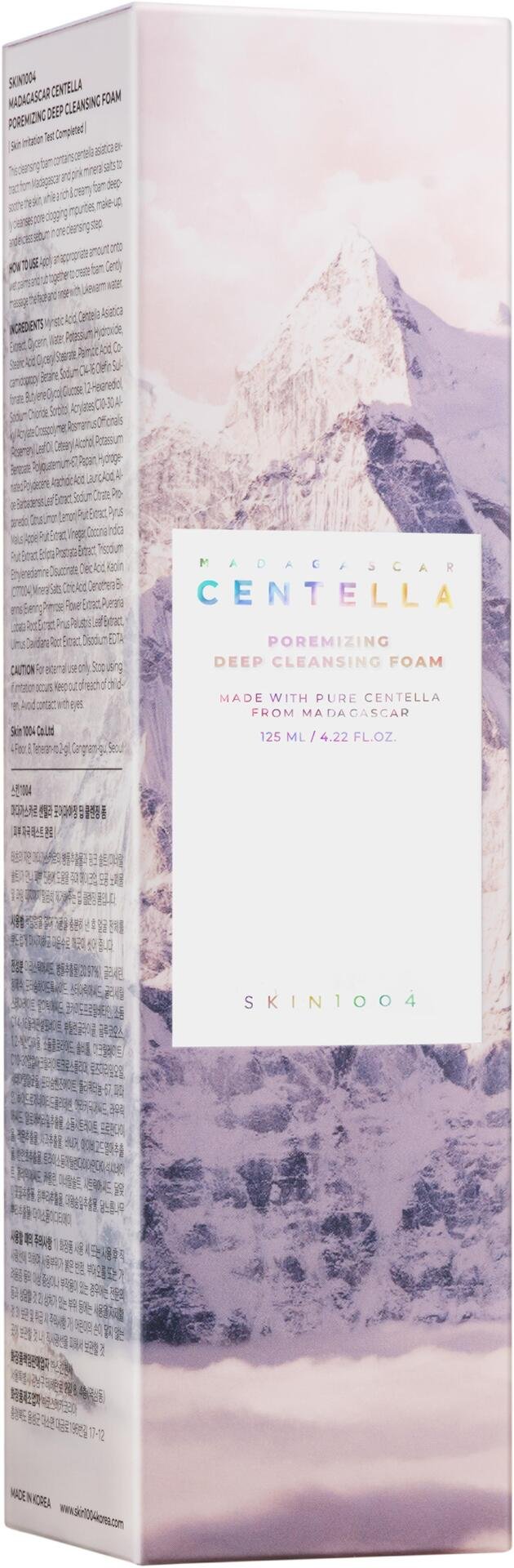 SKIN1004 Madagascar Centella Poremizing Deep Cleansing Foam 125 ml