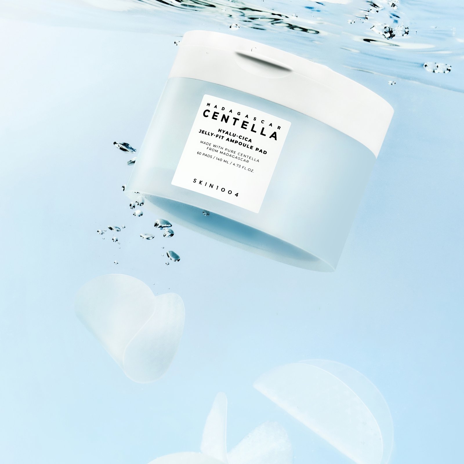 SKIN1004 Madagascar Centella Hyalu-Cica Jelly-fit Ampoule Pads 60 st