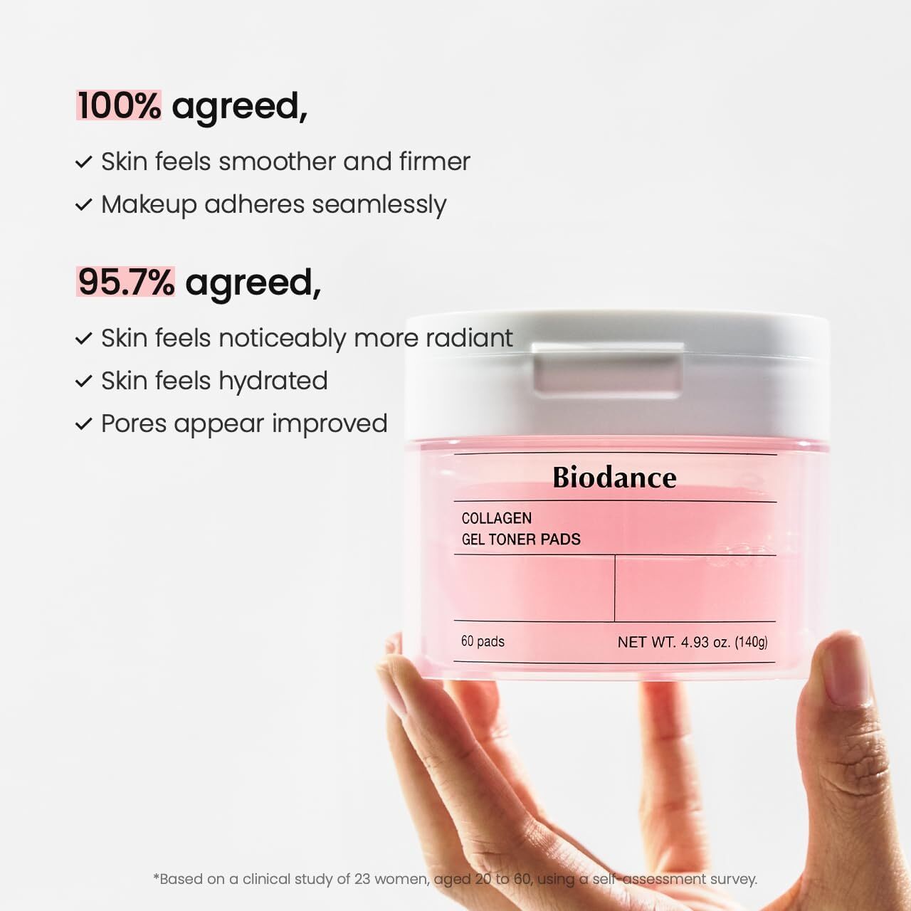BIODANCE Collagen Gel Toner Pads 60 Pads