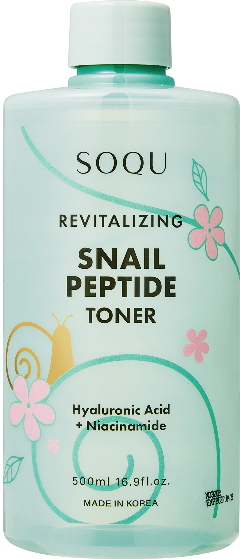 SOQU Snail Peptide Toner 500 ml