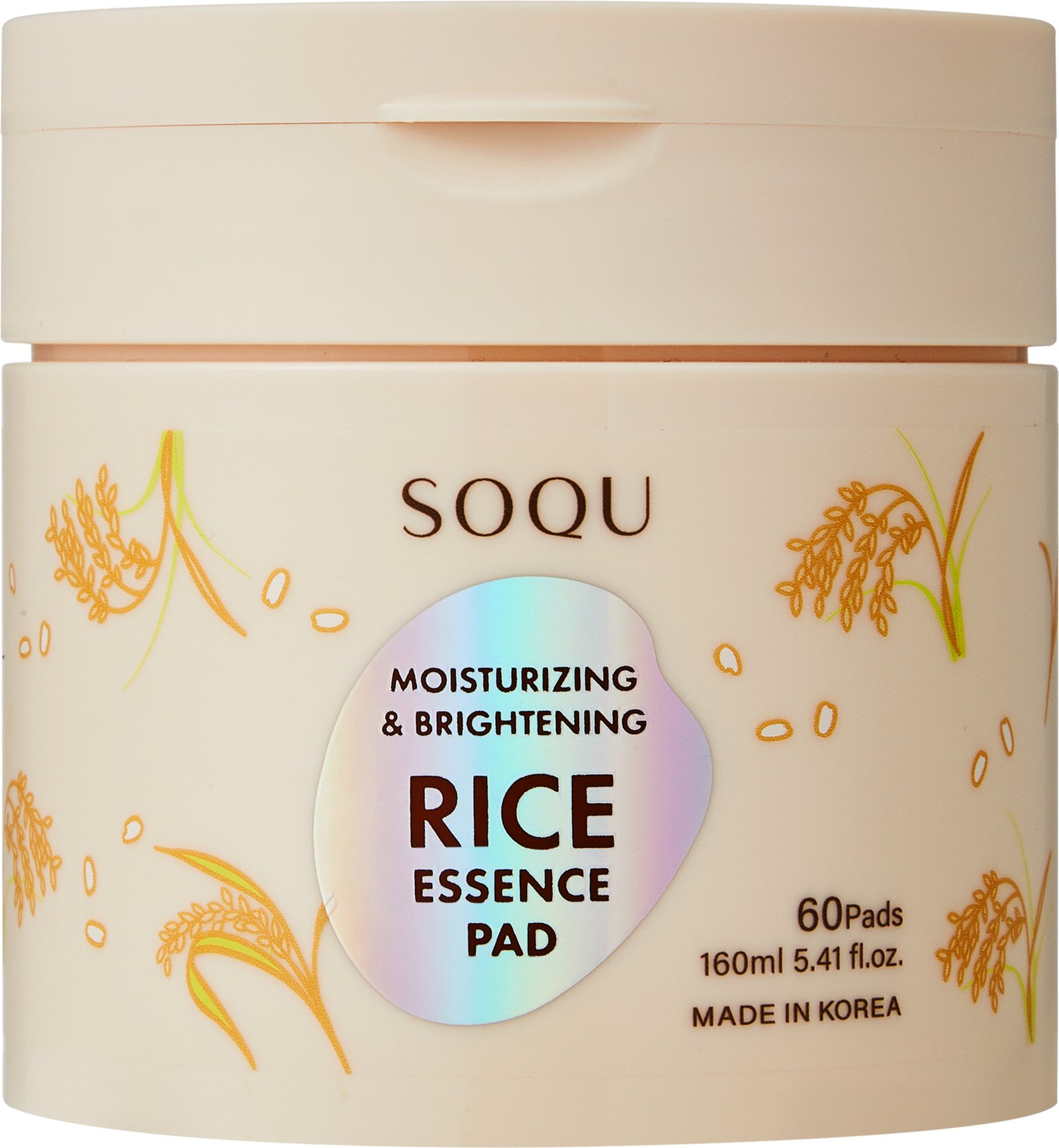 SOQU Rice Essence Pad 60 st