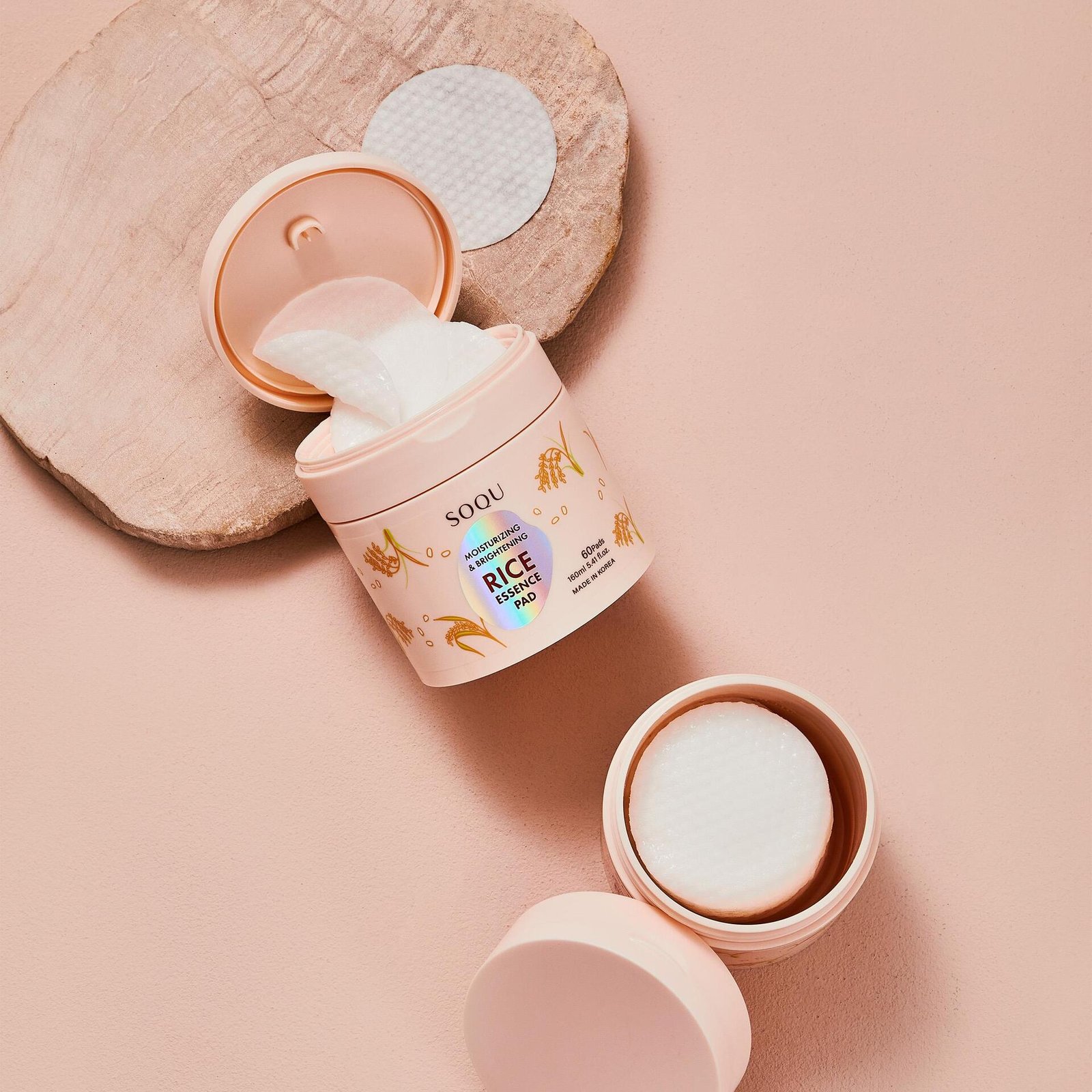 SOQU Rice Essence Pad 60 st
