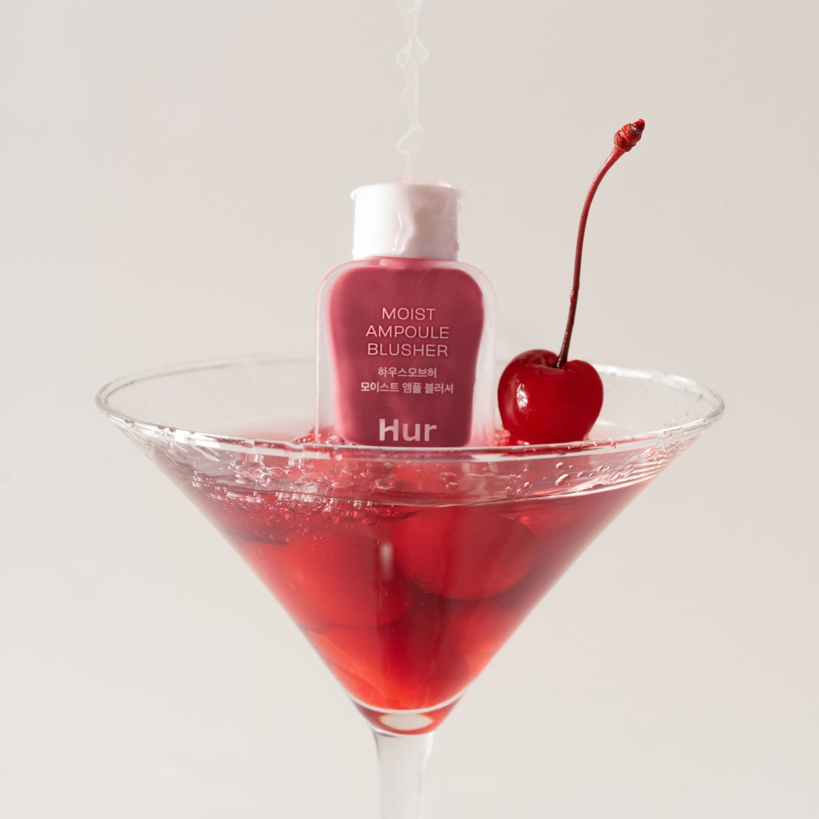 House of Hur Moist Ampoule Blusher 02 Deep Plum 10ml
