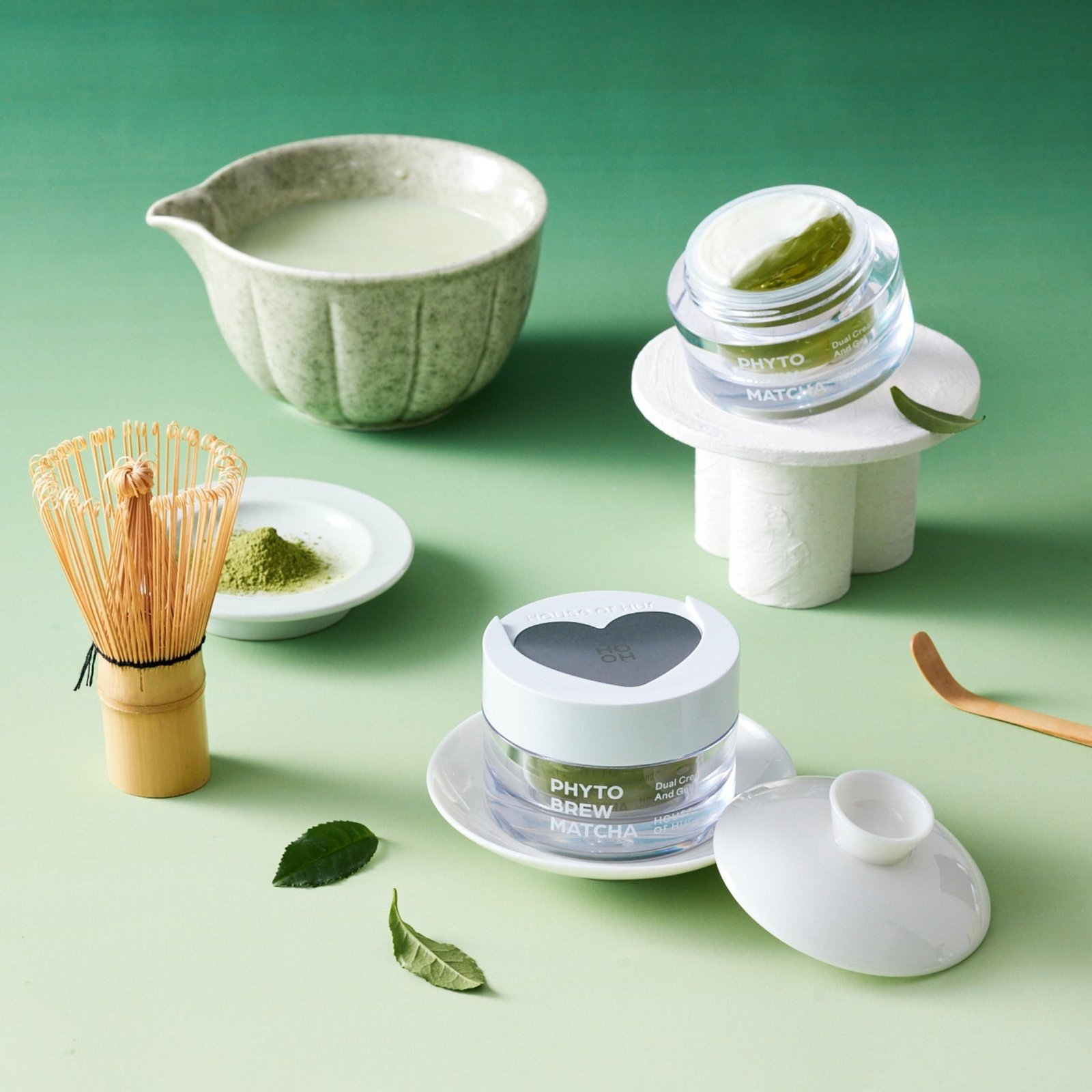 House Of Hur Phyto Brew Matcha Dual Cream And Gel 50ml