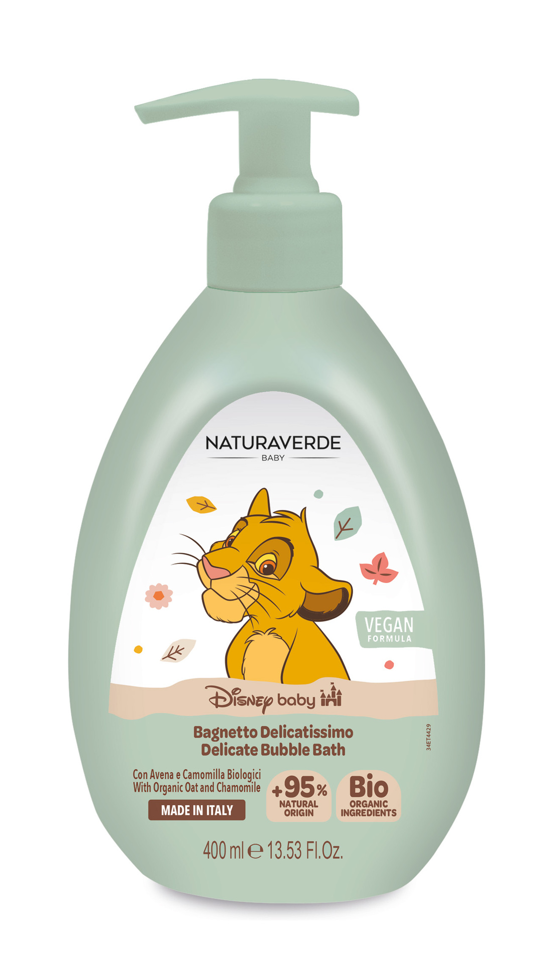 Naturaverde Simba Delicate Bubble Bath 400 ml