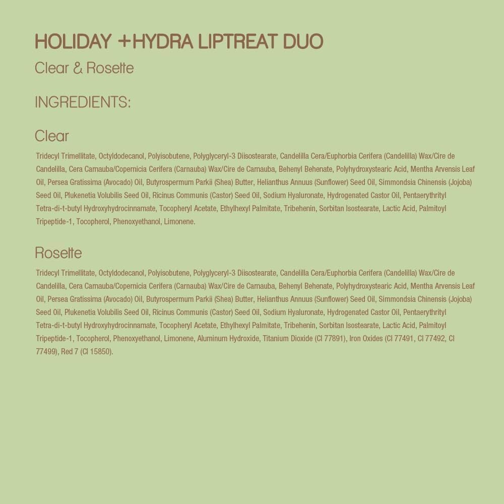 Pixi +HYDRA LipTreat Duo Ornament Kit