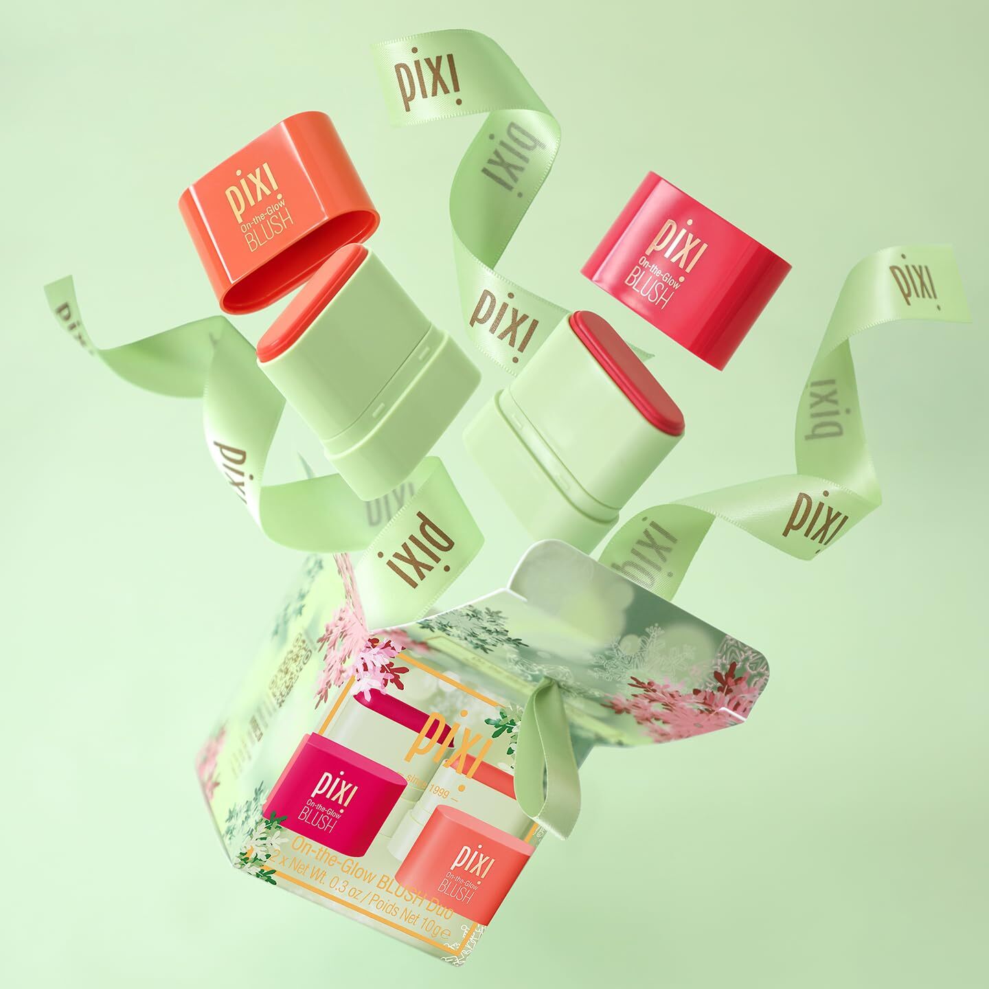 Pixi On-the-Glow Blush Duo Ornament Kit