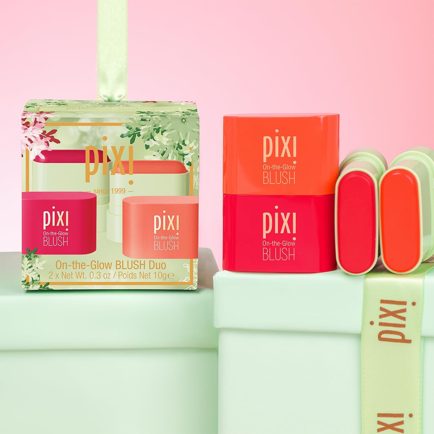 Pixi On-the-Glow Blush Duo Ornament Kit