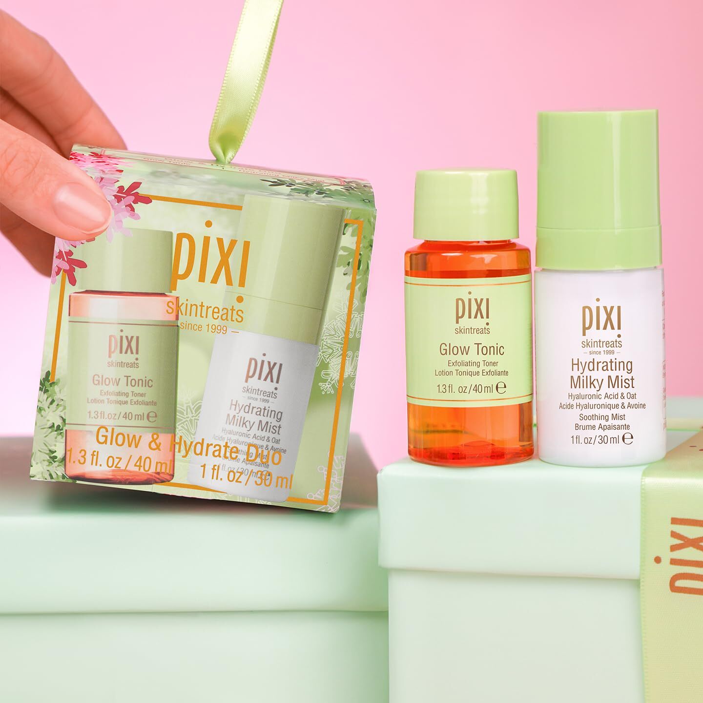 Pixi Glow & Hydrate Duo Ornament Kit