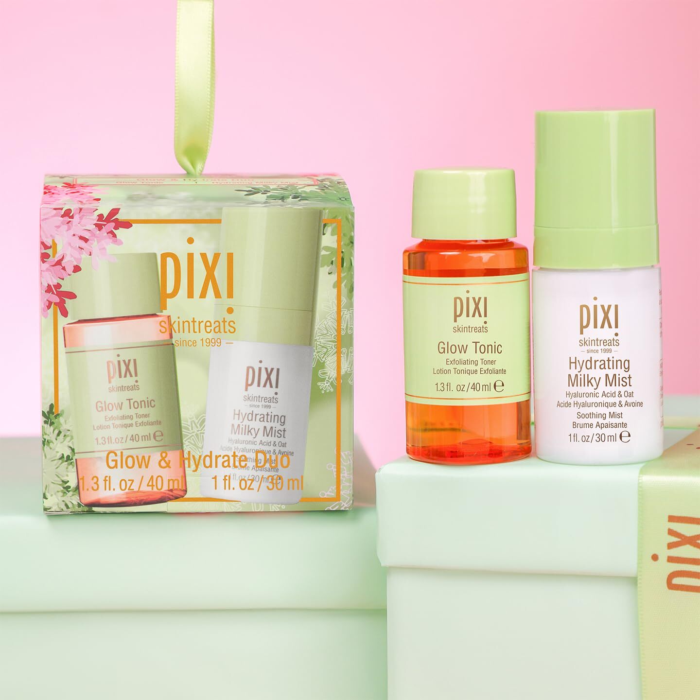 Pixi Glow & Hydrate Duo Ornament Kit