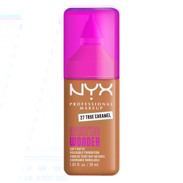 NYX Professional Makeup Make Em Wonder Foundation 27 True Caramel 30 ml