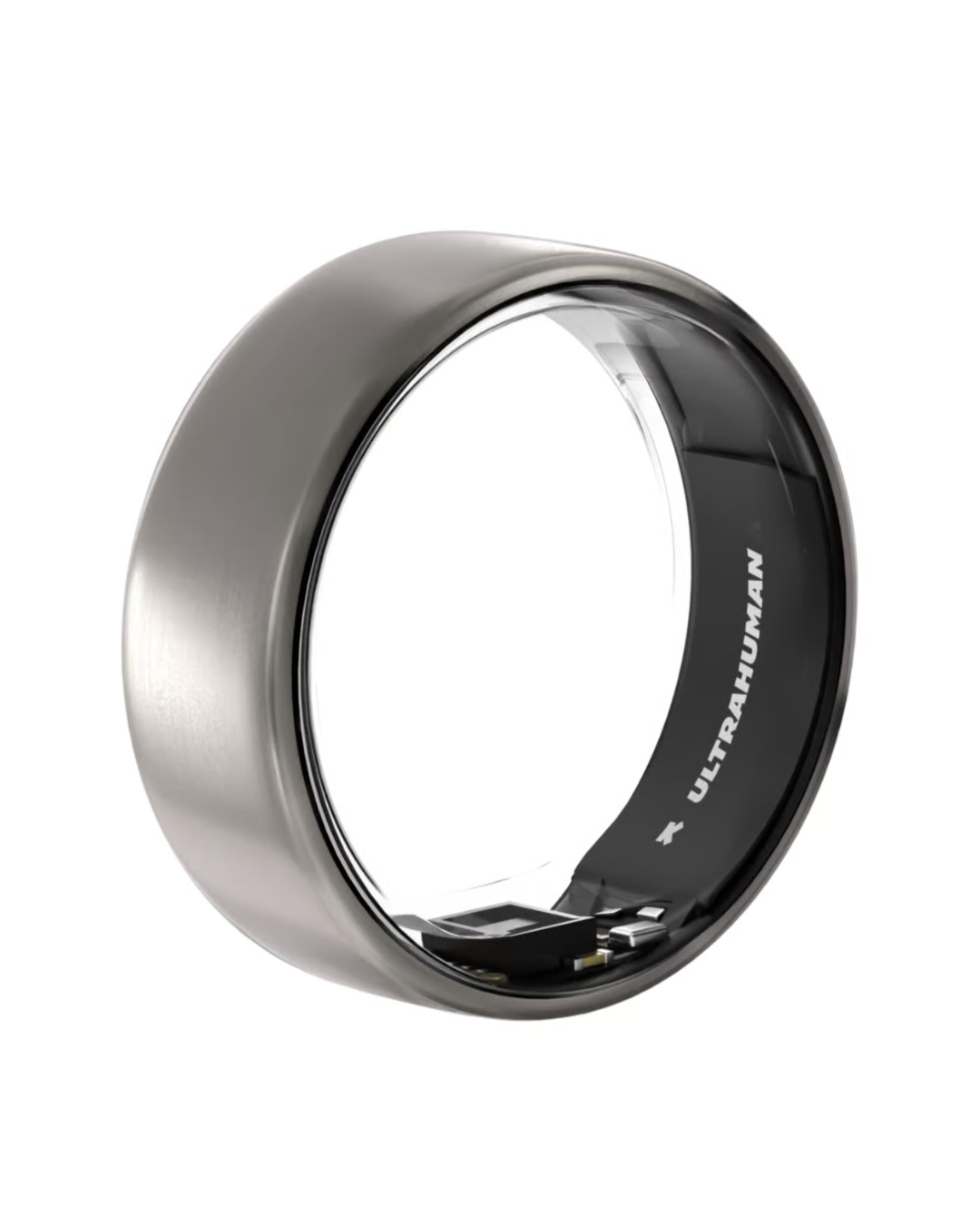 Ultrahuman Ring Air - Raw Titanium - Size 10