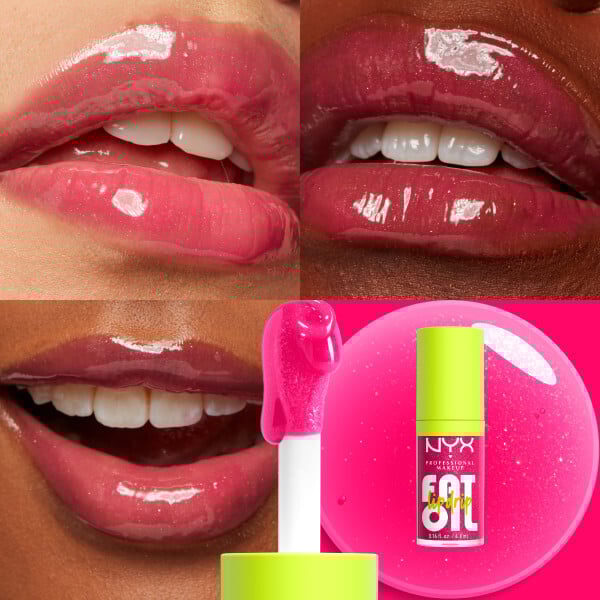NYX Professional Makeup Fat Oil Lip Drip 3 Supermodel 4,8 ml