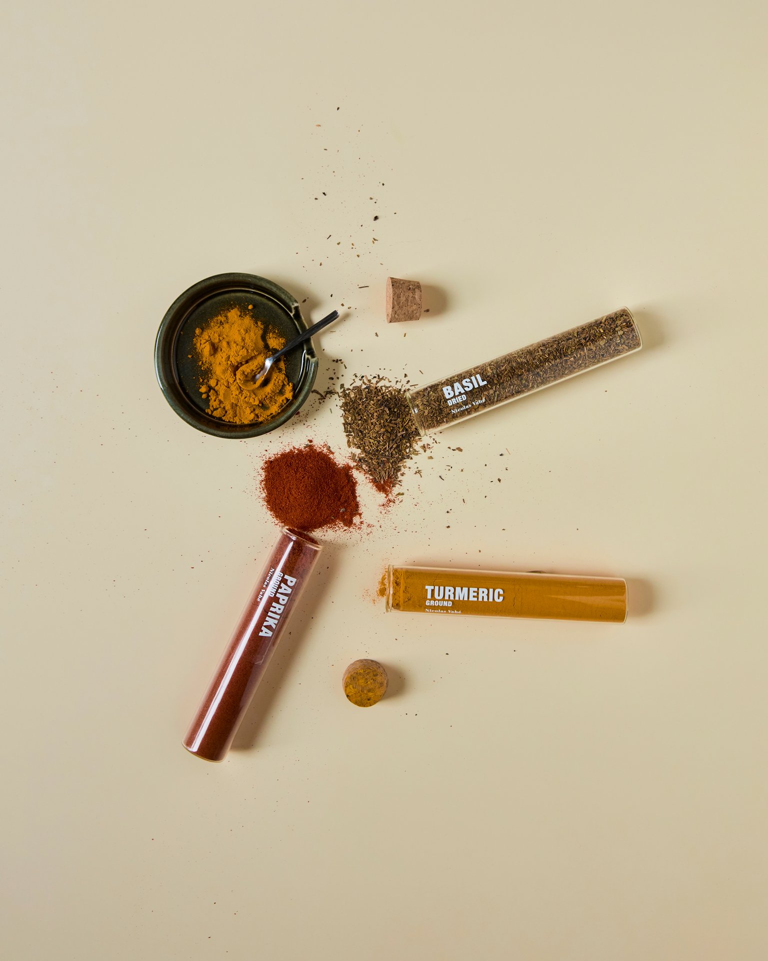 Nicolas Vahé Spices Basil Paprika Chilli Turmeric 11 g