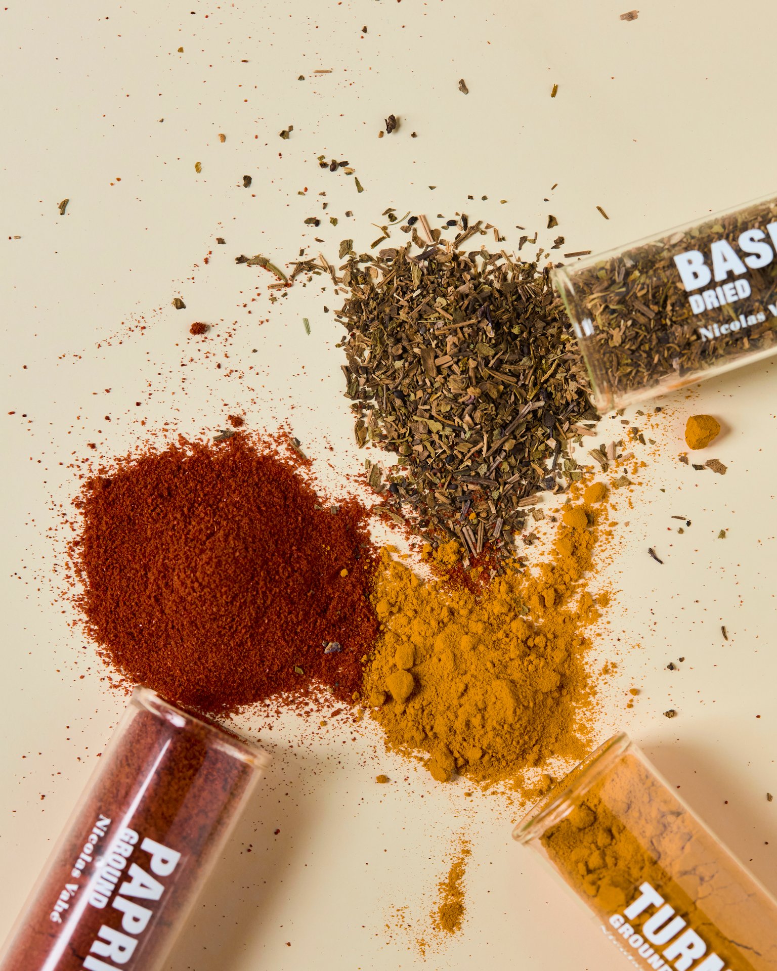 Nicolas Vahé Spices Basil Paprika Chilli Turmeric 11 g