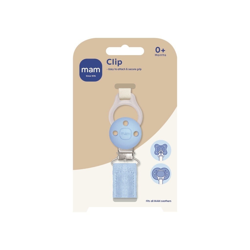 MAM Pacifier Clip Blue