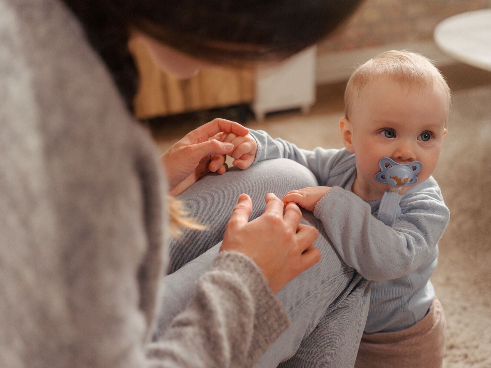 MAM Pacifier Clip Blue