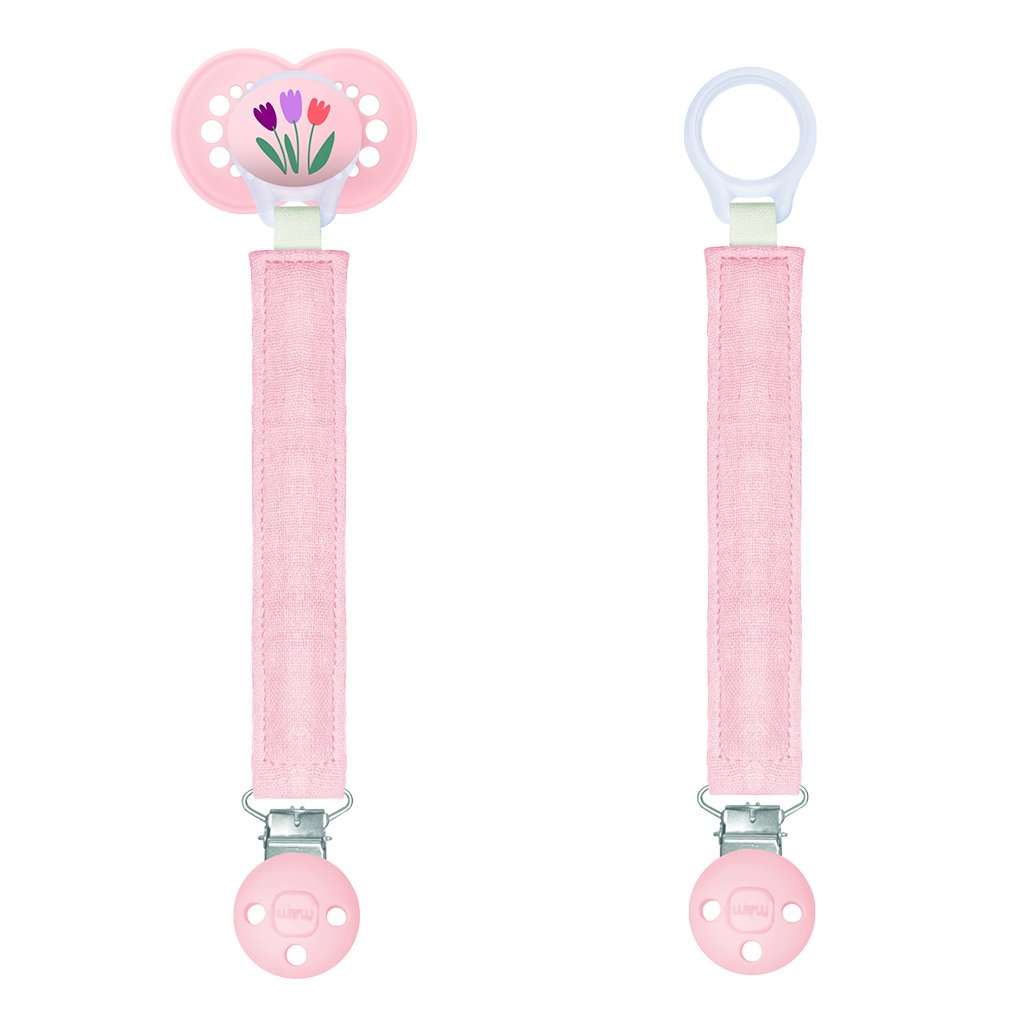 MAM Pacifier Clip Pink