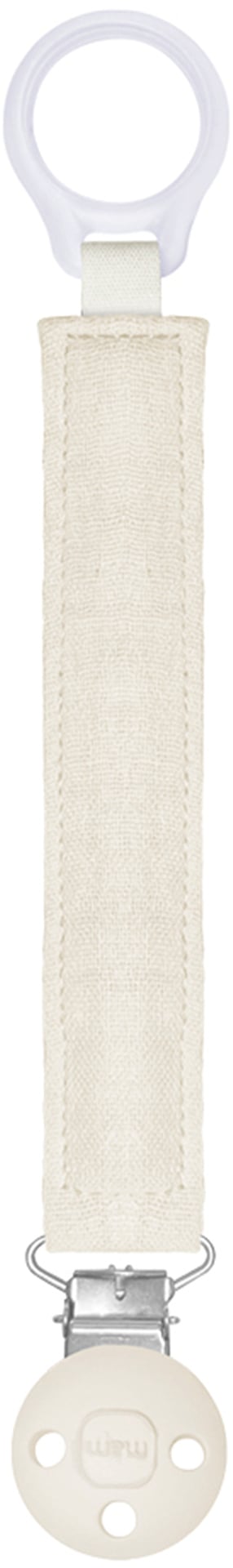 MAM Pacifier Clip Off White