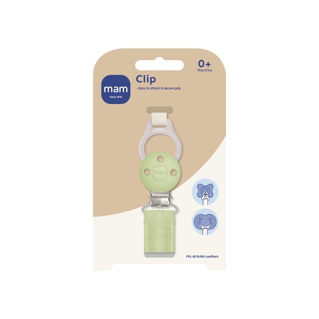 MAM Pacifier Clip Green