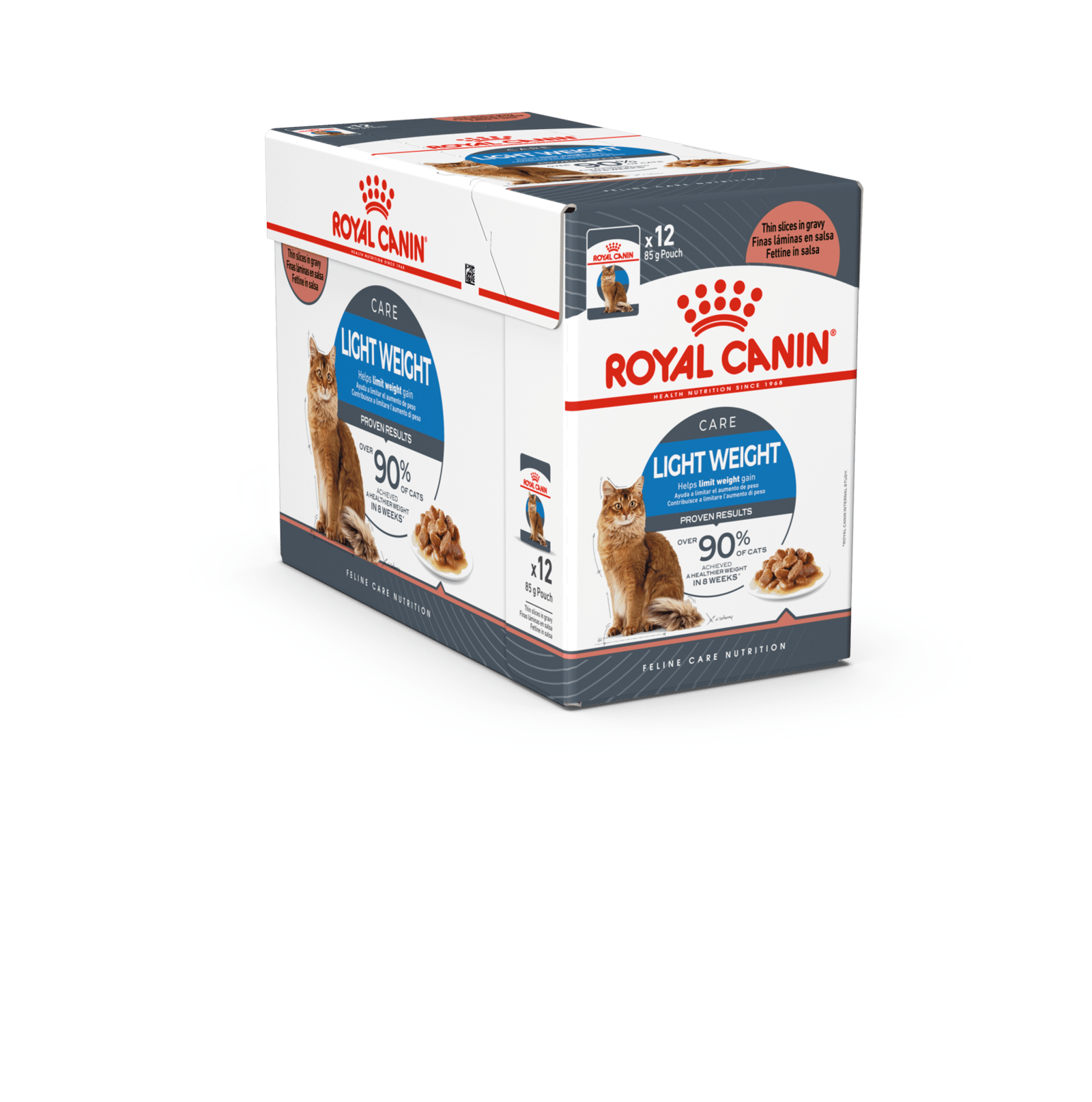 Royal Canin Light Weight Care Gravy Adult våtfoder för katt 12 x 85 g