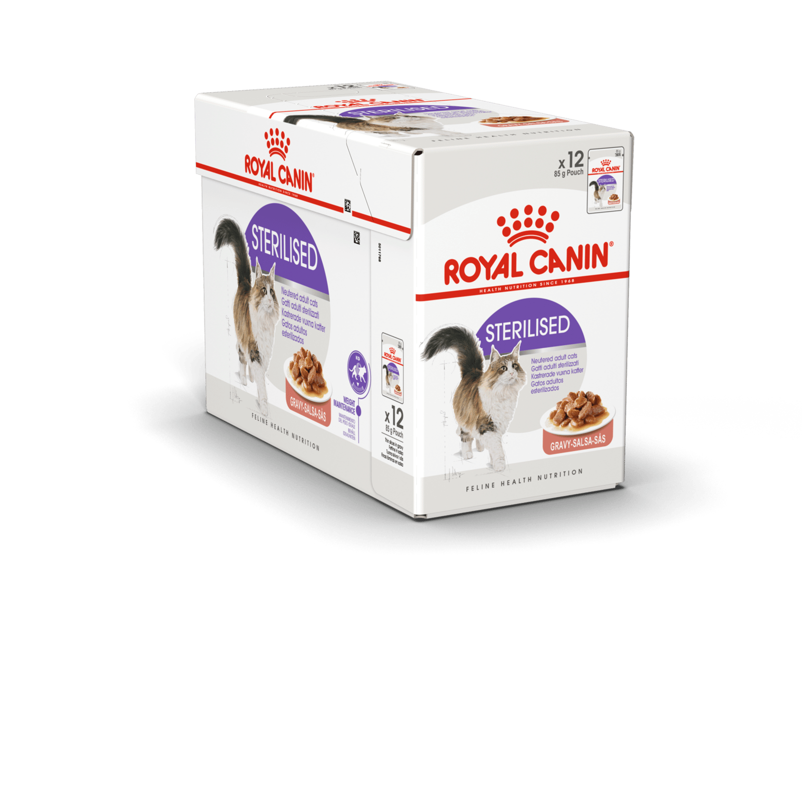 Royal Canin Sterilised Gravy Adult våtfoder för katt 12 x 85 g