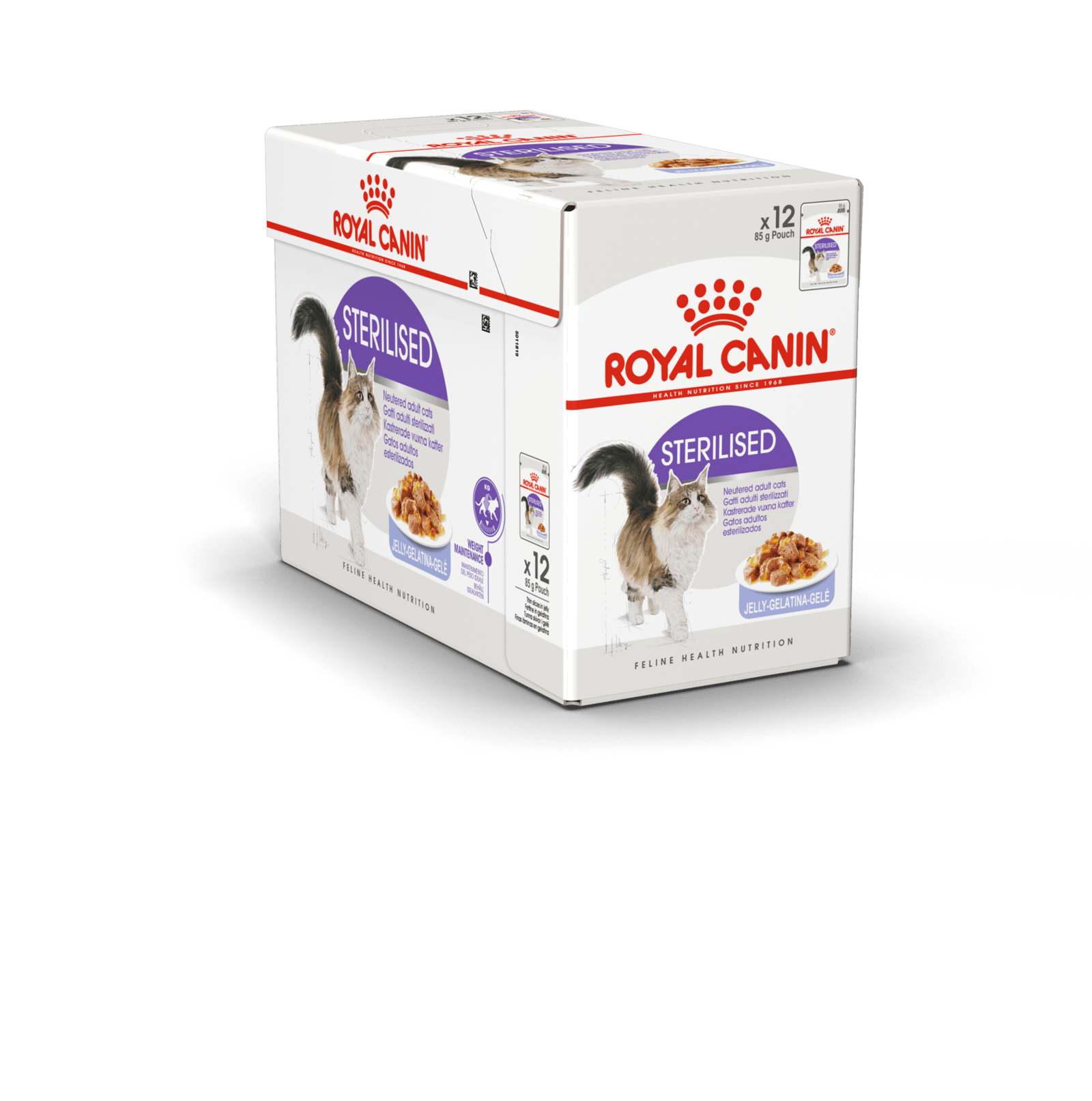 Royal Canin Sterilised Jelly Adult våtfoder för katt 12 x 85 g